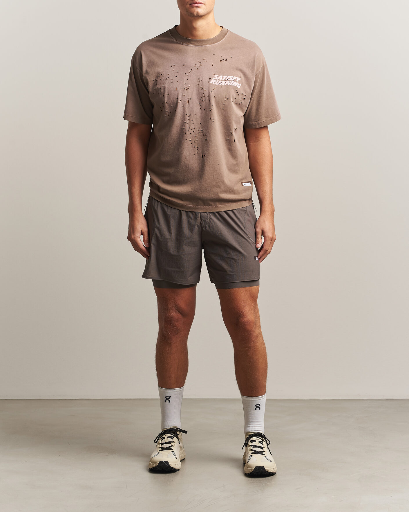 Heren | Korte broek | Satisfy | Rippy Cordura 5 Inch Shorts Subterranean