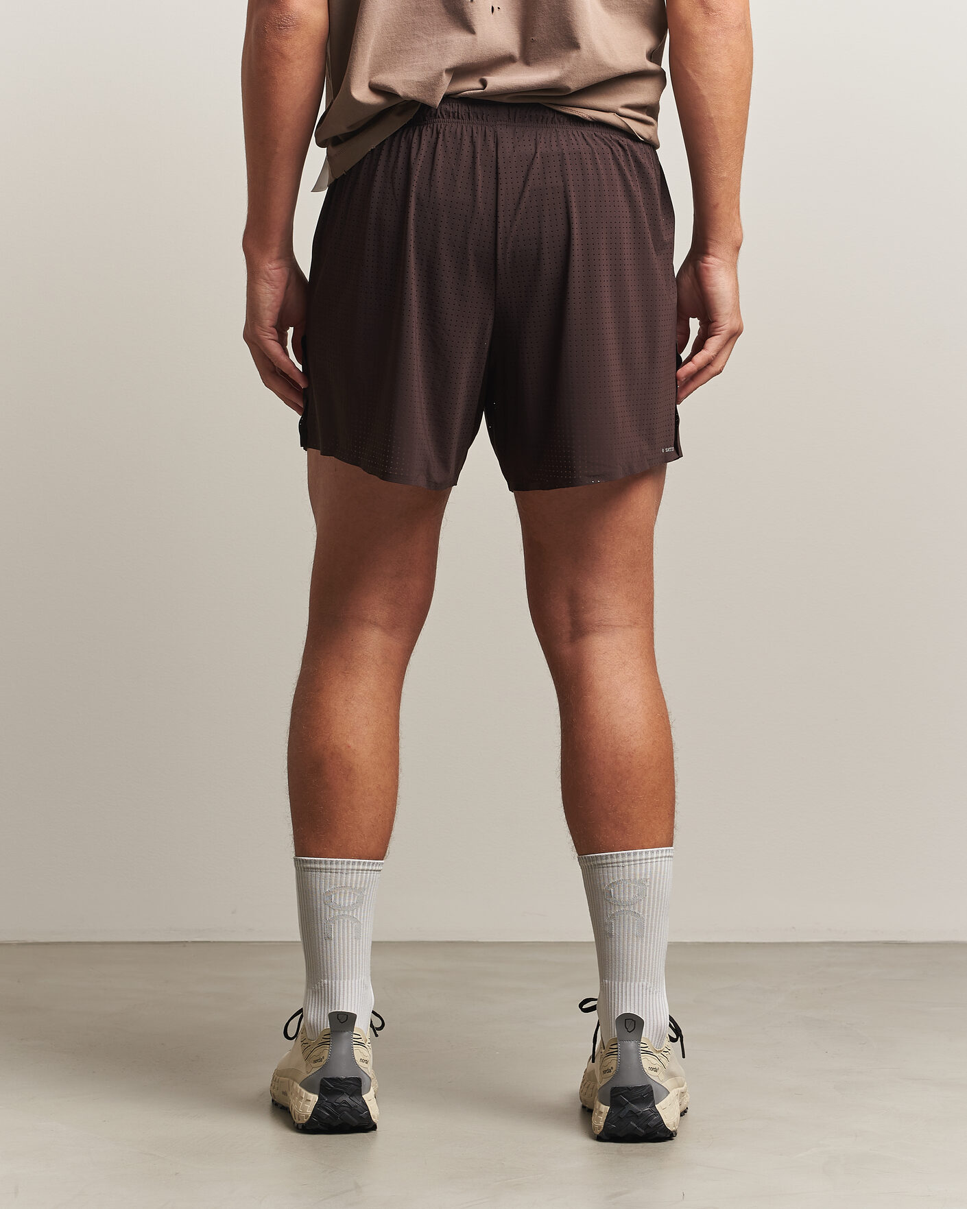 Heren | Korte broek | Satisfy | Space-O 5 Inch Shorts Deep Mahogany