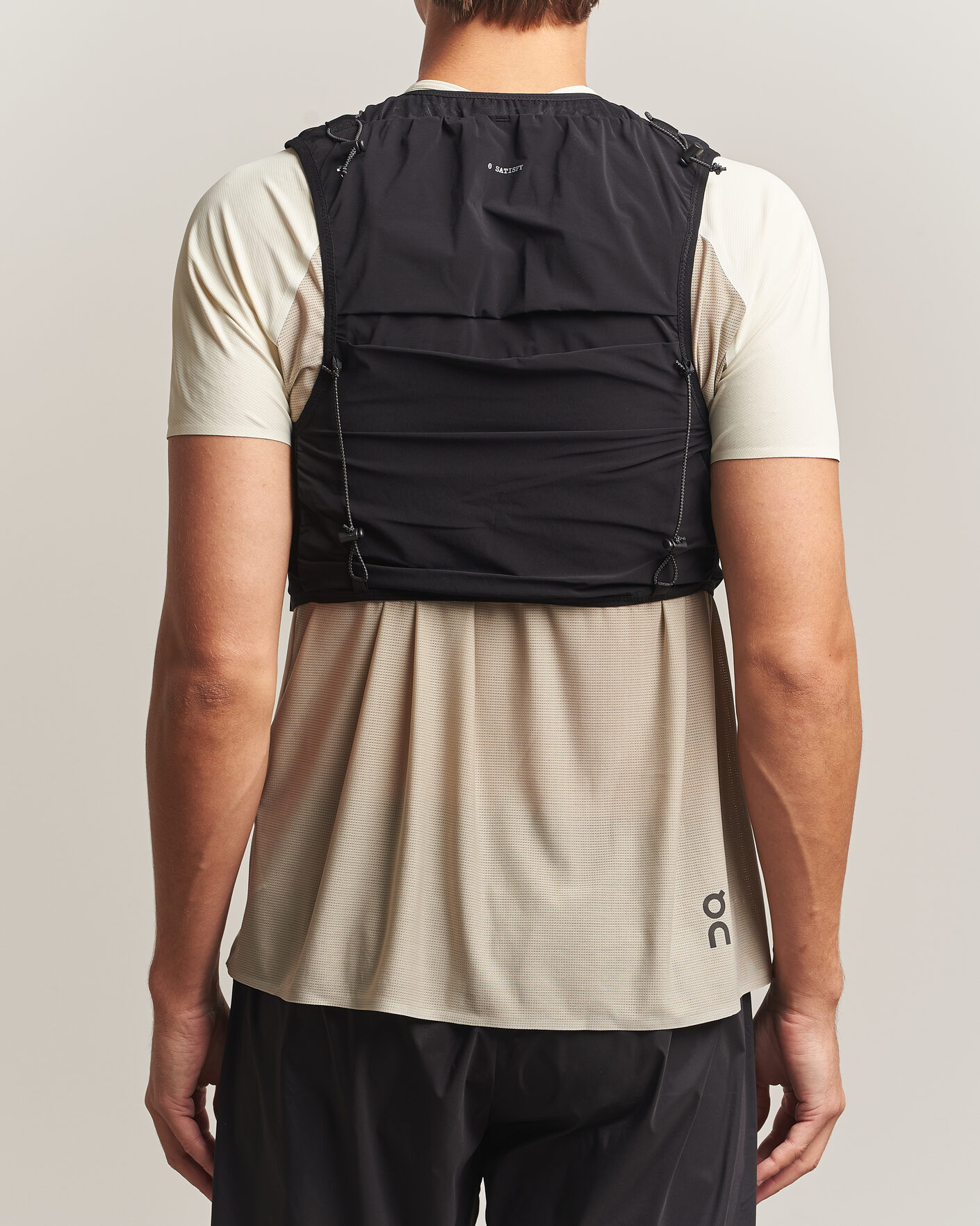 Heren | Actieve accessoires | Satisfy | TechSilk Drift Cordura 5L Hydration Vest Black
