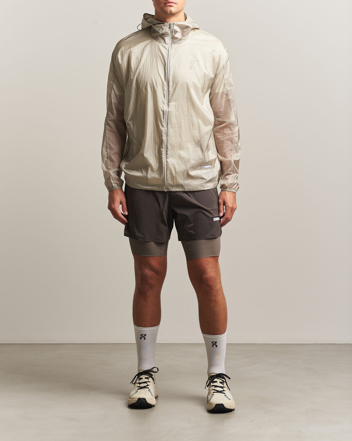Heren | Korte broek | Satisfy | TechSilk 8 Inch Shorts Quicksand