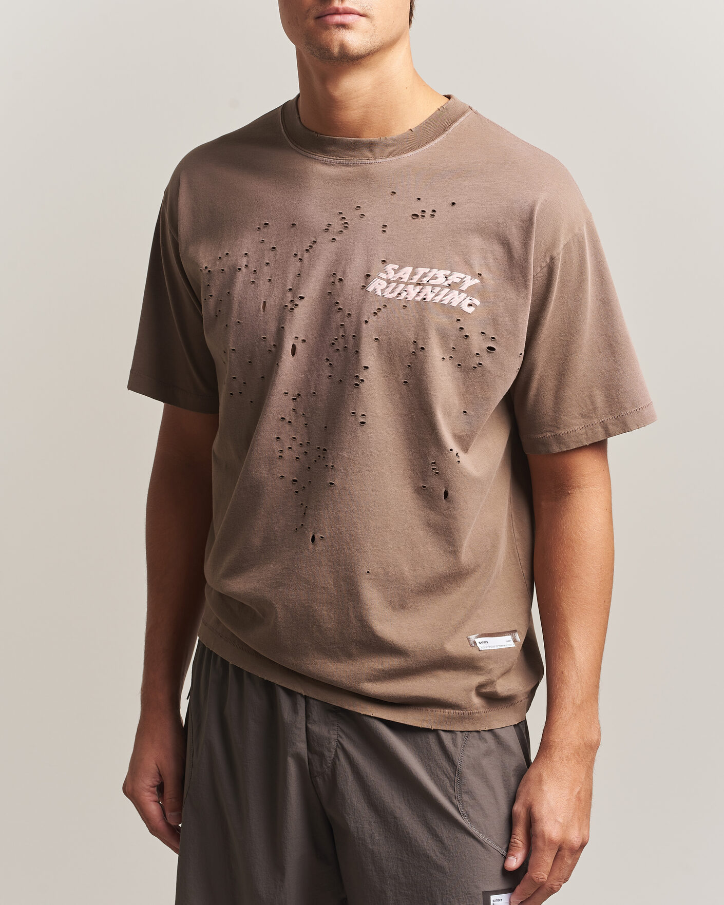 Heren | T-shirts | Satisfy | MothTech T-Shirt Sun Bleached Rain Drum