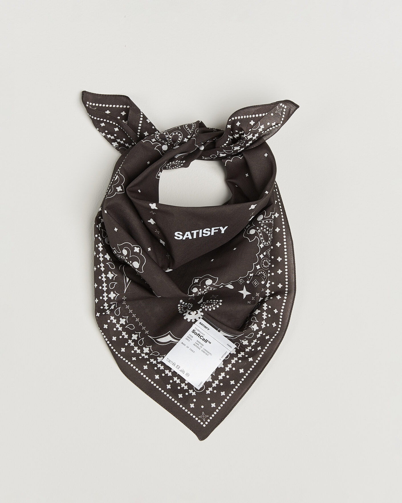 Heren | Sjaals | Satisfy | SoftCell Bandana Sun Bleached Rain Drum