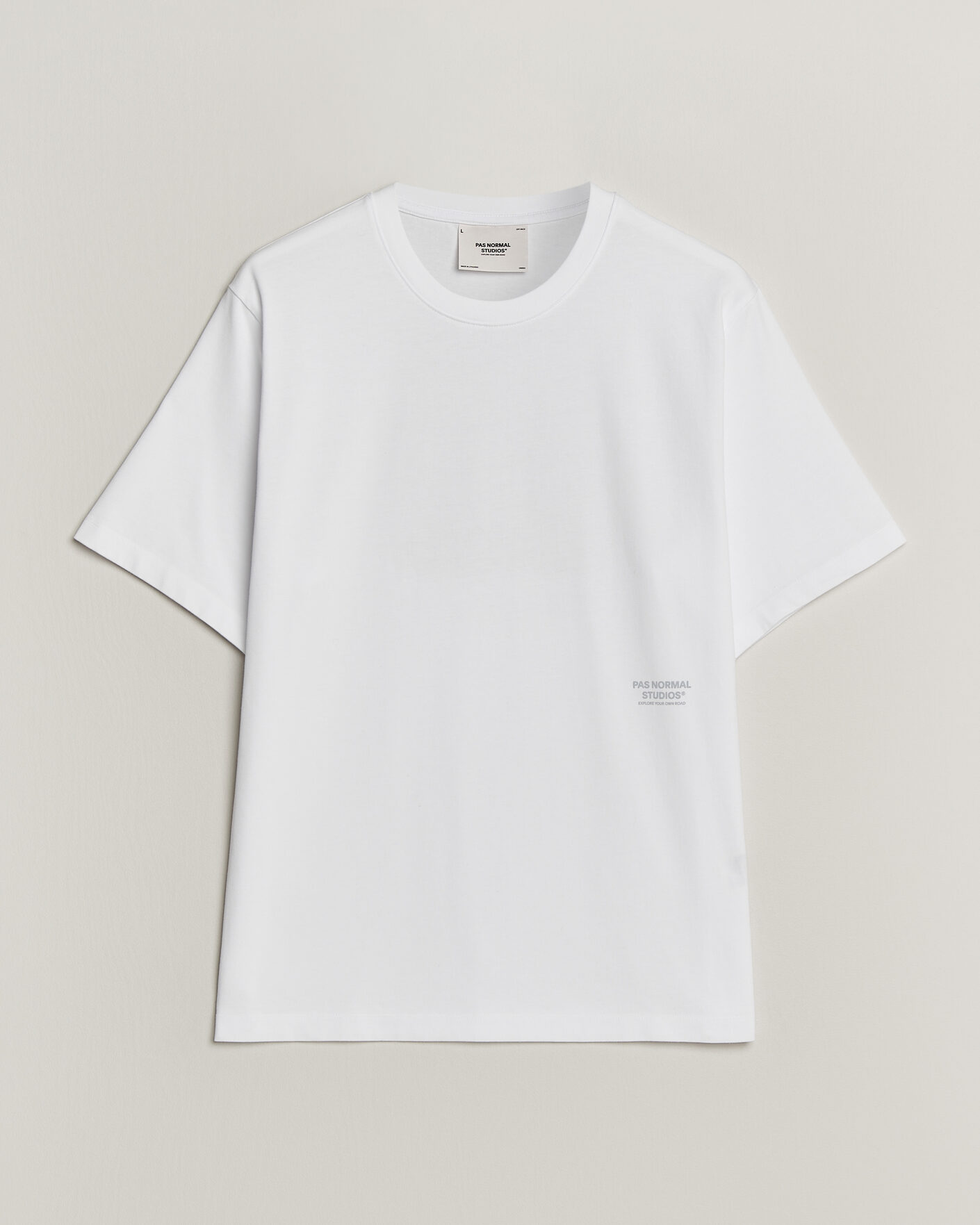 Heren | T-shirts | Pas Normal Studios | Off-Race Graphic T-Shirt White