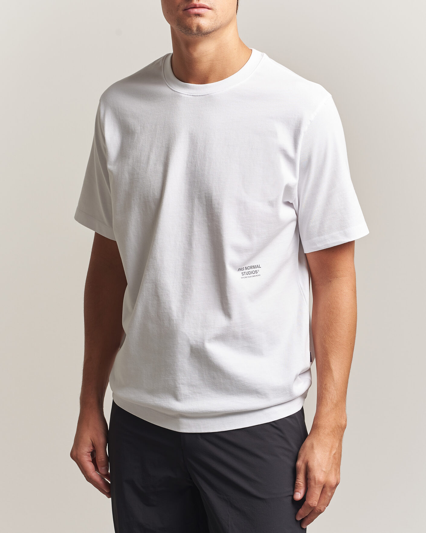 Heren | T-shirts | Pas Normal Studios | Off-Race Graphic T-Shirt White