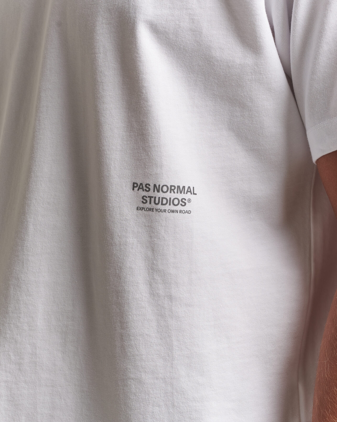 Heren | T-shirts | Pas Normal Studios | Off-Race Graphic T-Shirt White