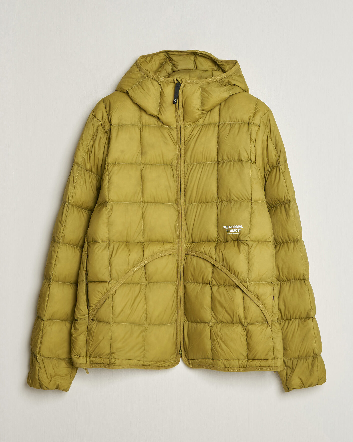 Heren | Jassen | Pas Normal Studios | Off-Race Down Liner Jacket Dark Lime