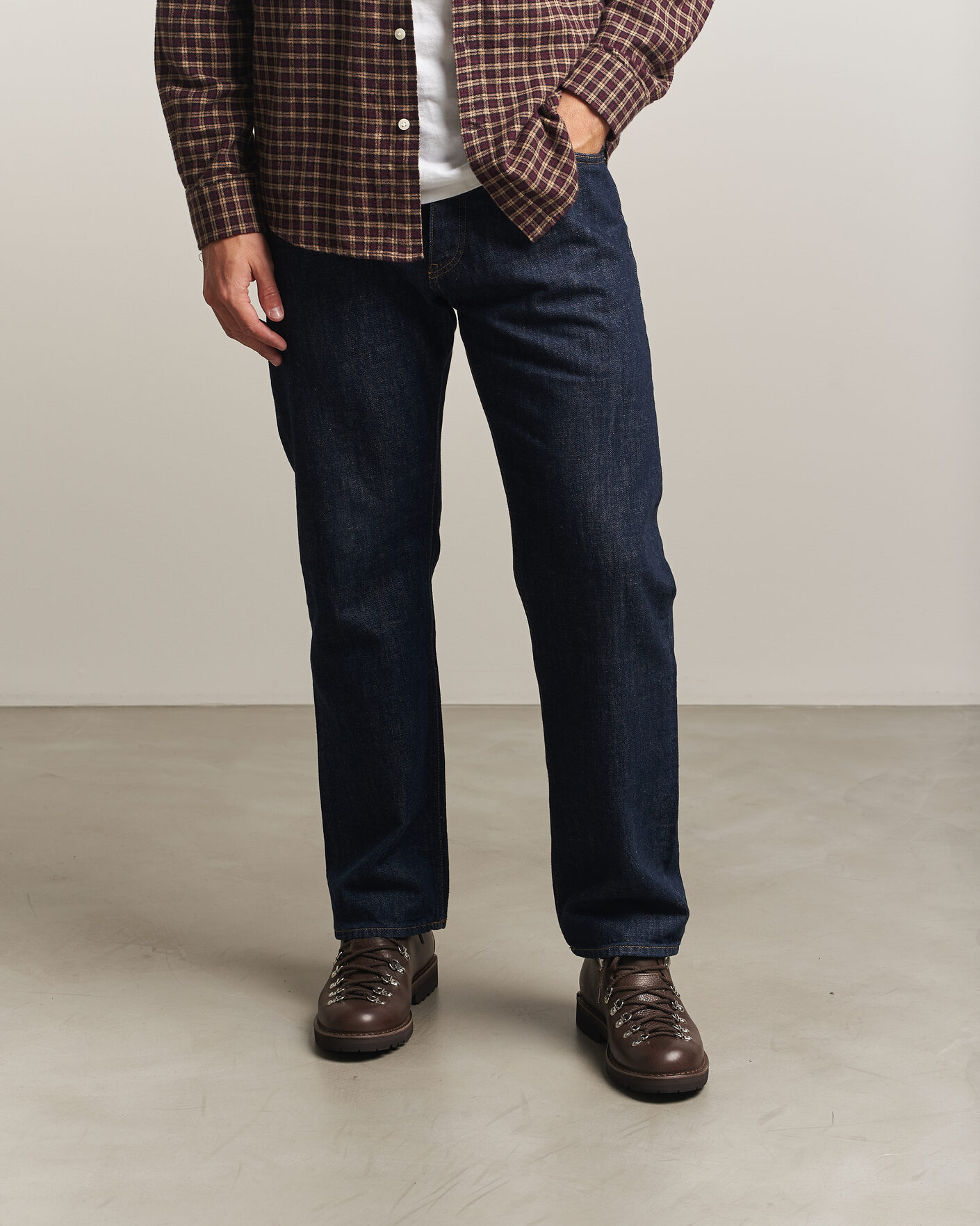 Heren | Laarzen | NN07 | Fracap M127 Grained Leather Boot Dark Brown