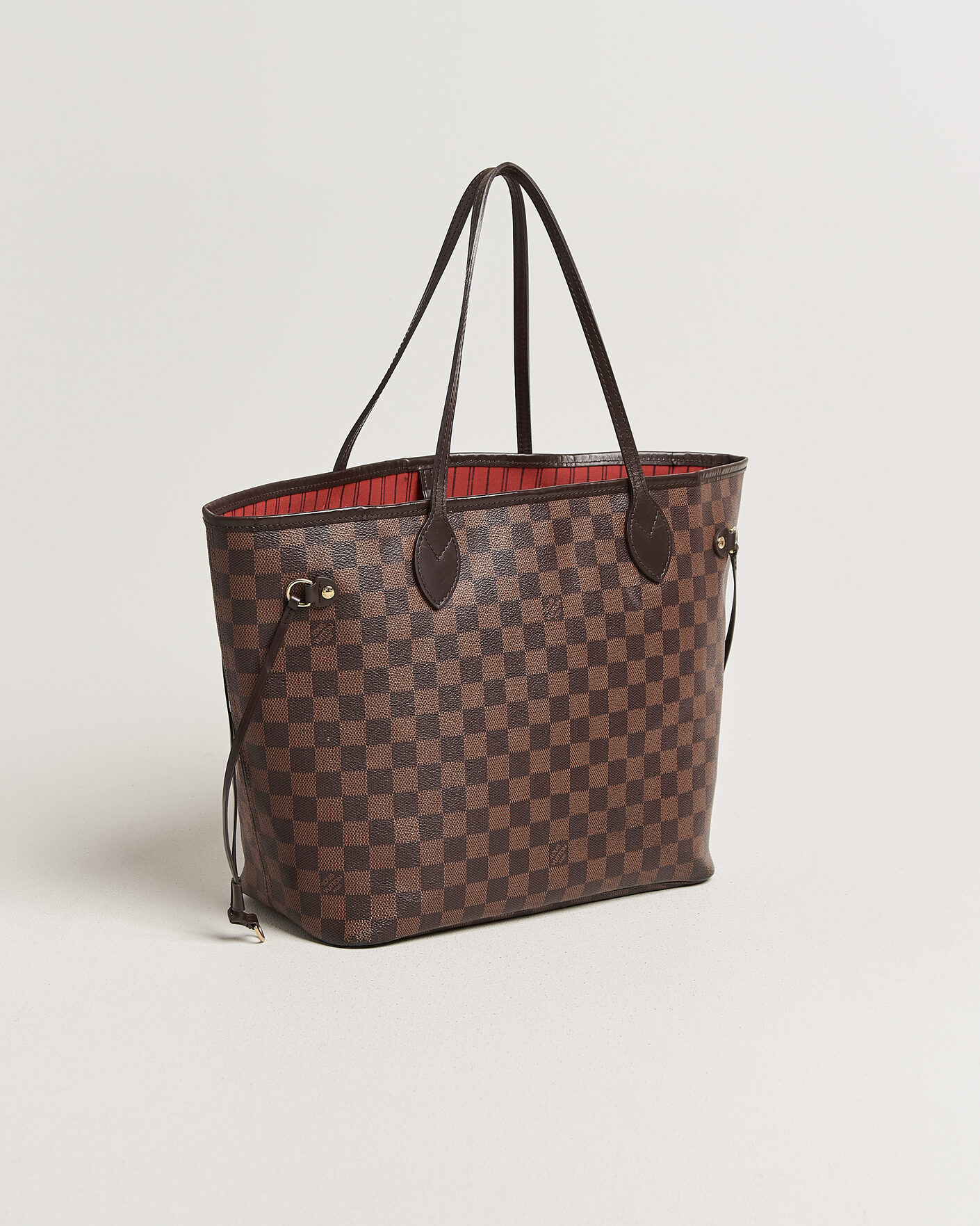 Heren | Pre-Owned & Vintage Bags | Louis Vuitton Pre-Owned | Neverfull MM  Damier Ebene