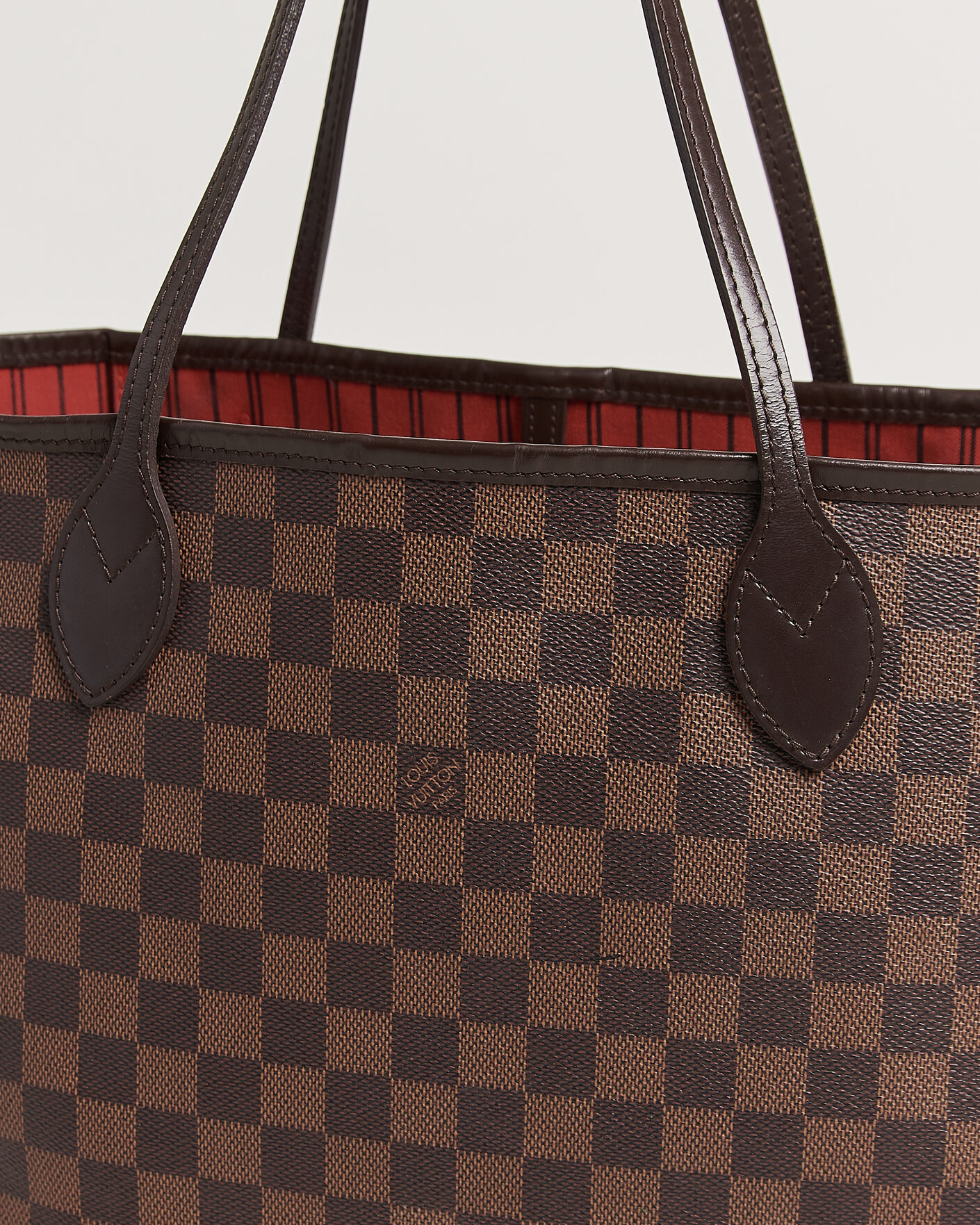 Heren | Pre-Owned & Vintage Bags | Louis Vuitton Pre-Owned | Neverfull MM  Damier Ebene