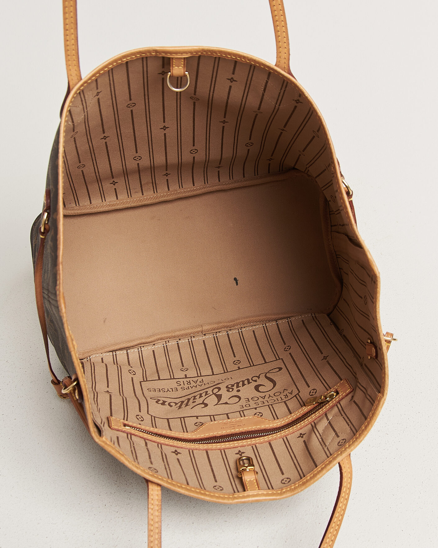 Heren | Pre-Owned & Vintage Bags | Louis Vuitton Pre-Owned | Neverfull MM Monogram