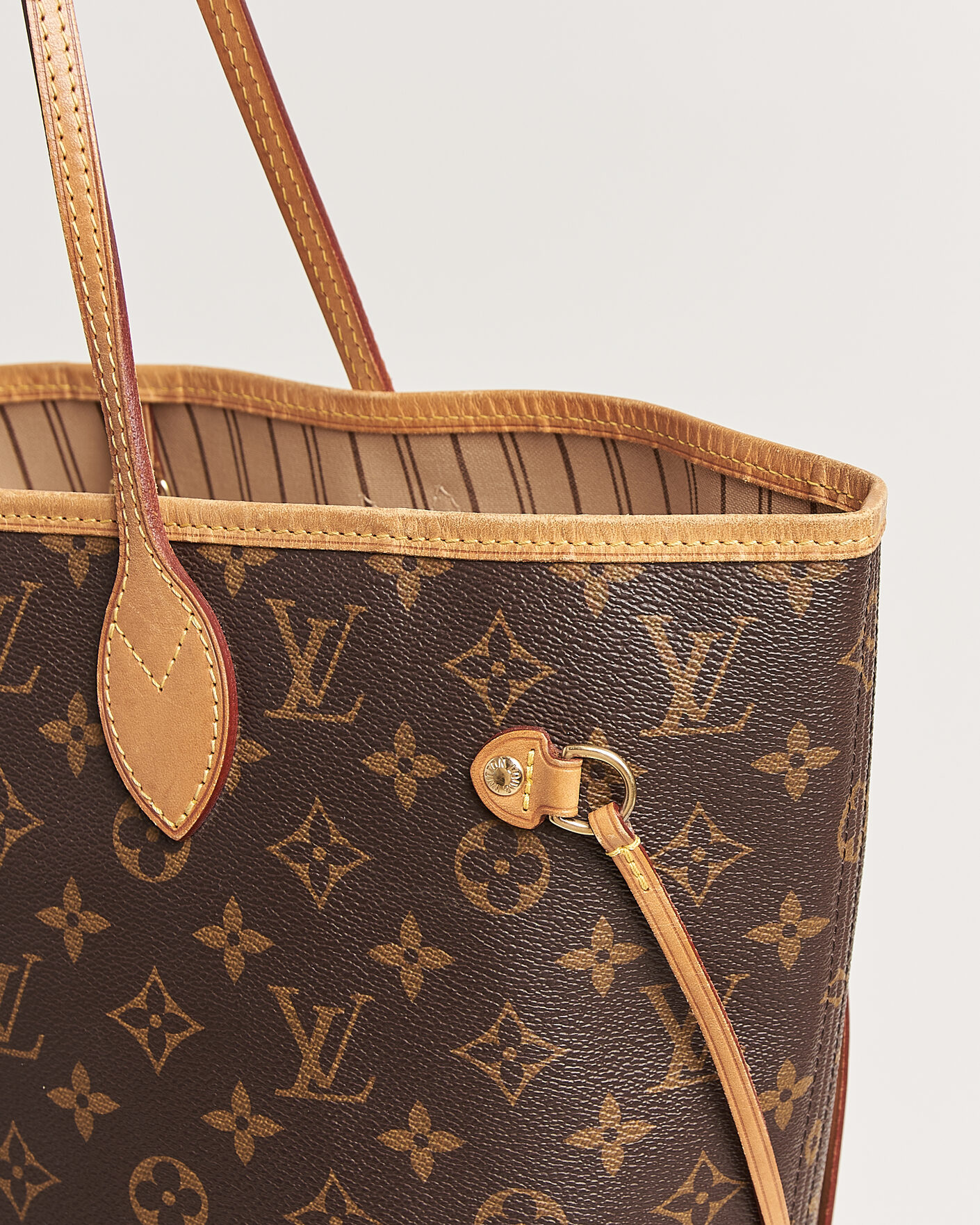 Heren | Pre-Owned & Vintage Bags | Louis Vuitton Pre-Owned | Neverfull MM Monogram