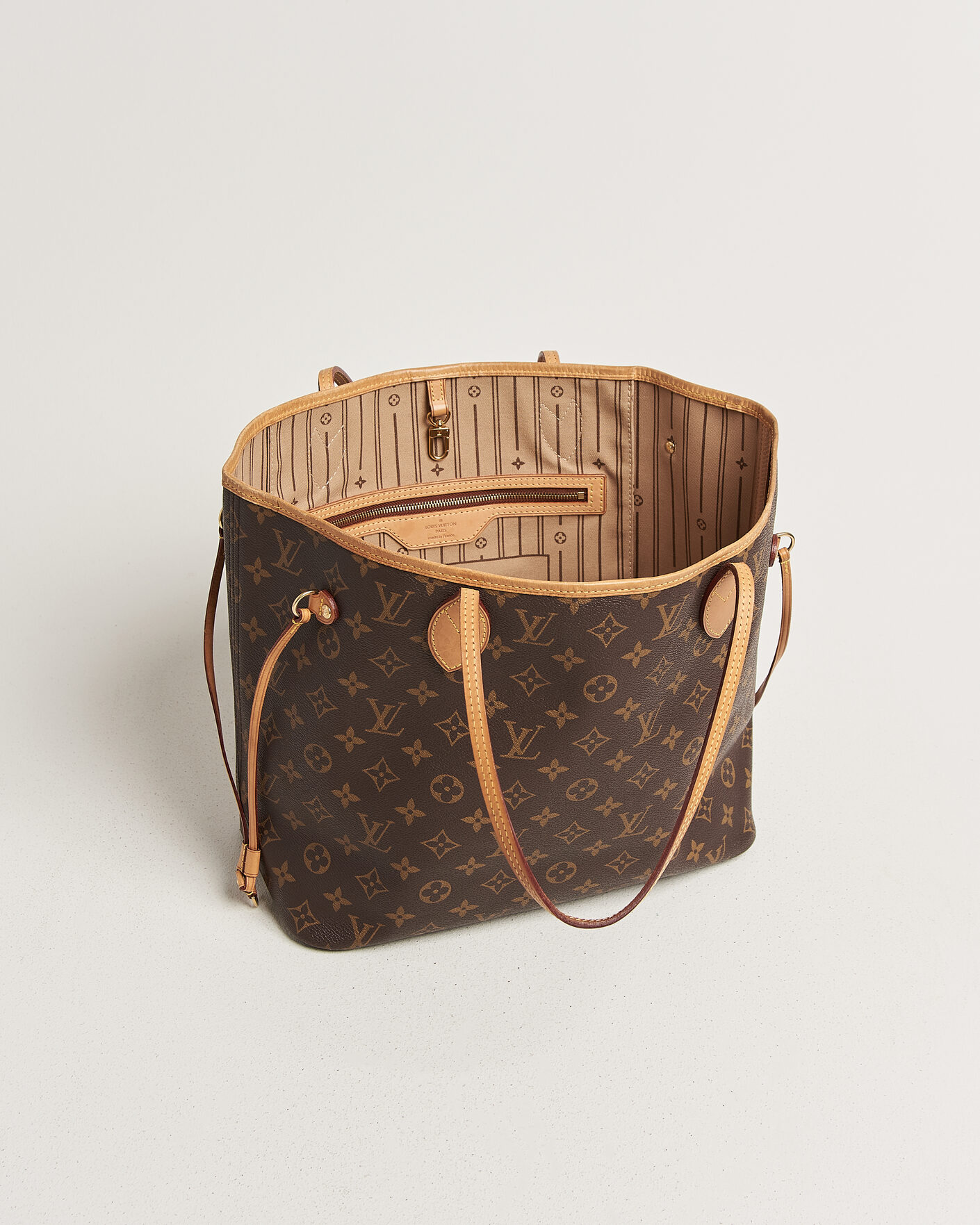 Heren | Pre-Owned & Vintage Bags | Louis Vuitton Pre-Owned | Neverfull MM Monogram