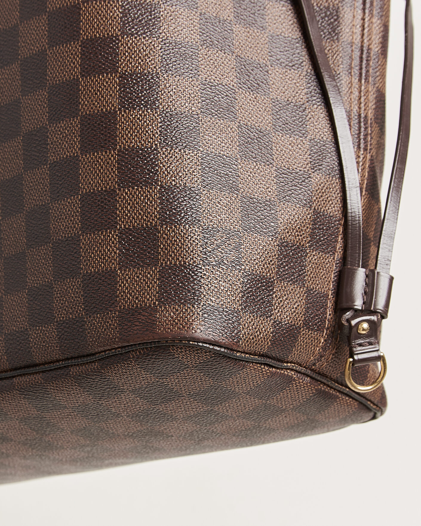 Heren | Pre-Owned & Vintage Bags | Louis Vuitton Pre-Owned | Neverfull MM Damier Ebene