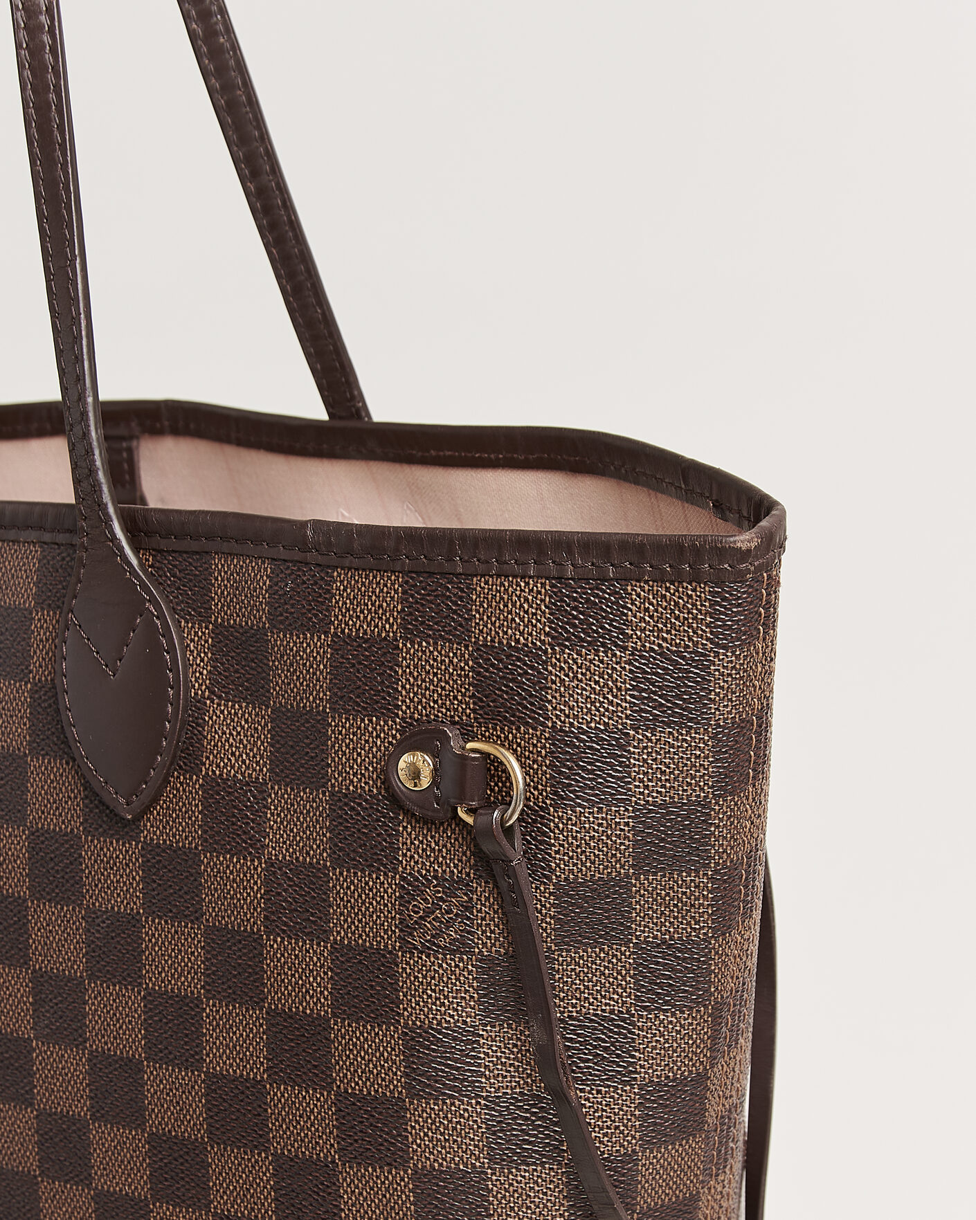 Heren | Pre-Owned & Vintage Bags | Louis Vuitton Pre-Owned | Neverfull MM Damier Ebene