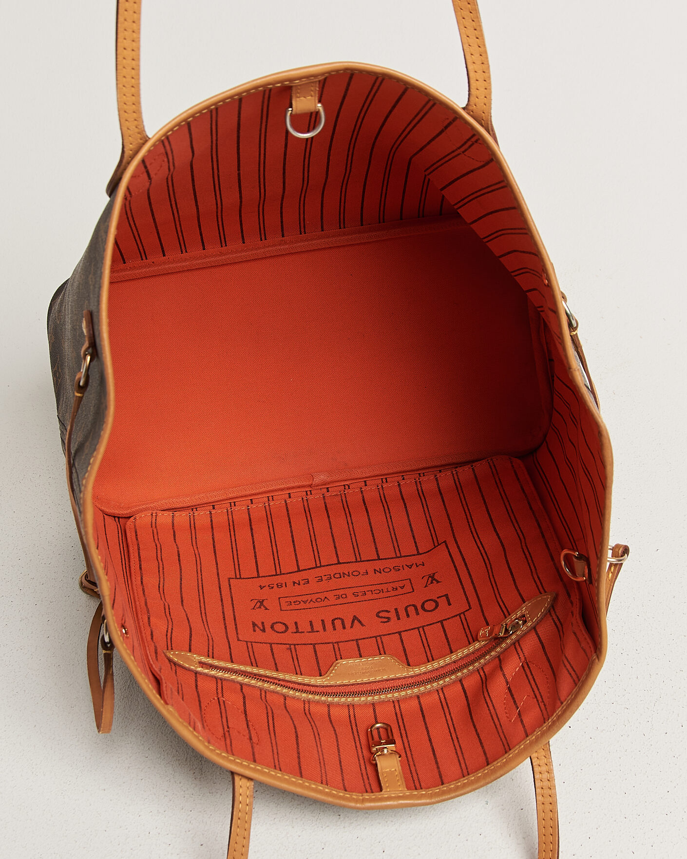 Heren | Pre-Owned & Vintage Bags | Louis Vuitton Pre-Owned | Neverfull MM Monogram