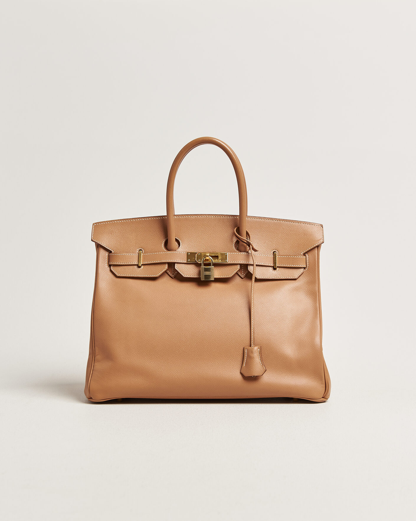 Heren | Pre-Owned & Vintage Bags | Hermès Pre-Owned | Birkin 35 Courchevel Gold