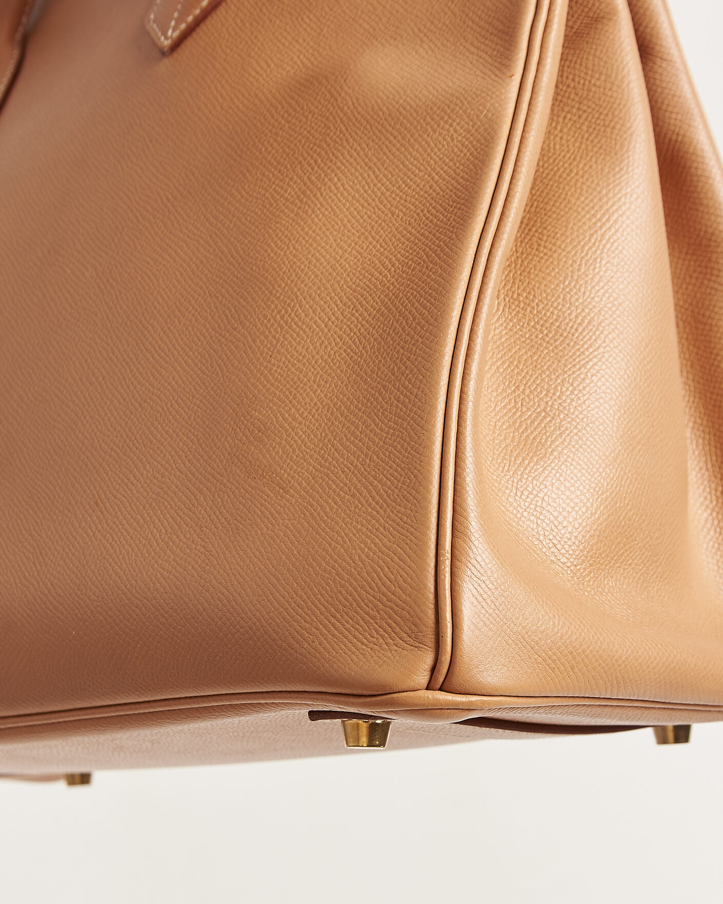 Heren | Pre-Owned & Vintage Bags | Hermès Pre-Owned | Birkin 35 Courchevel Gold