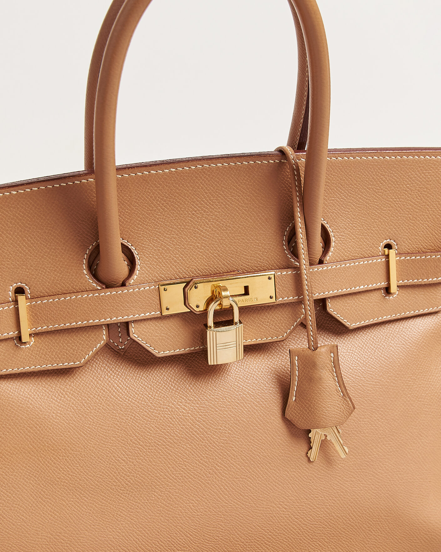 Heren | Pre-Owned & Vintage Bags | Hermès Pre-Owned | Birkin 35 Courchevel Gold