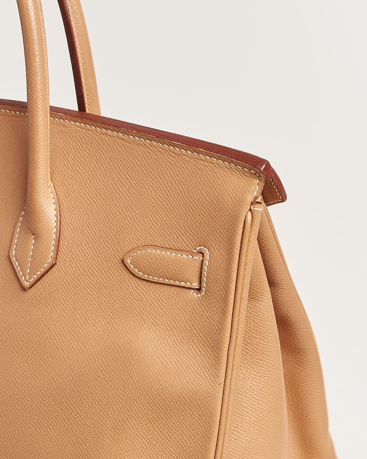 Heren | Pre-Owned & Vintage Bags | Hermès Pre-Owned | Birkin 35 Courchevel Gold