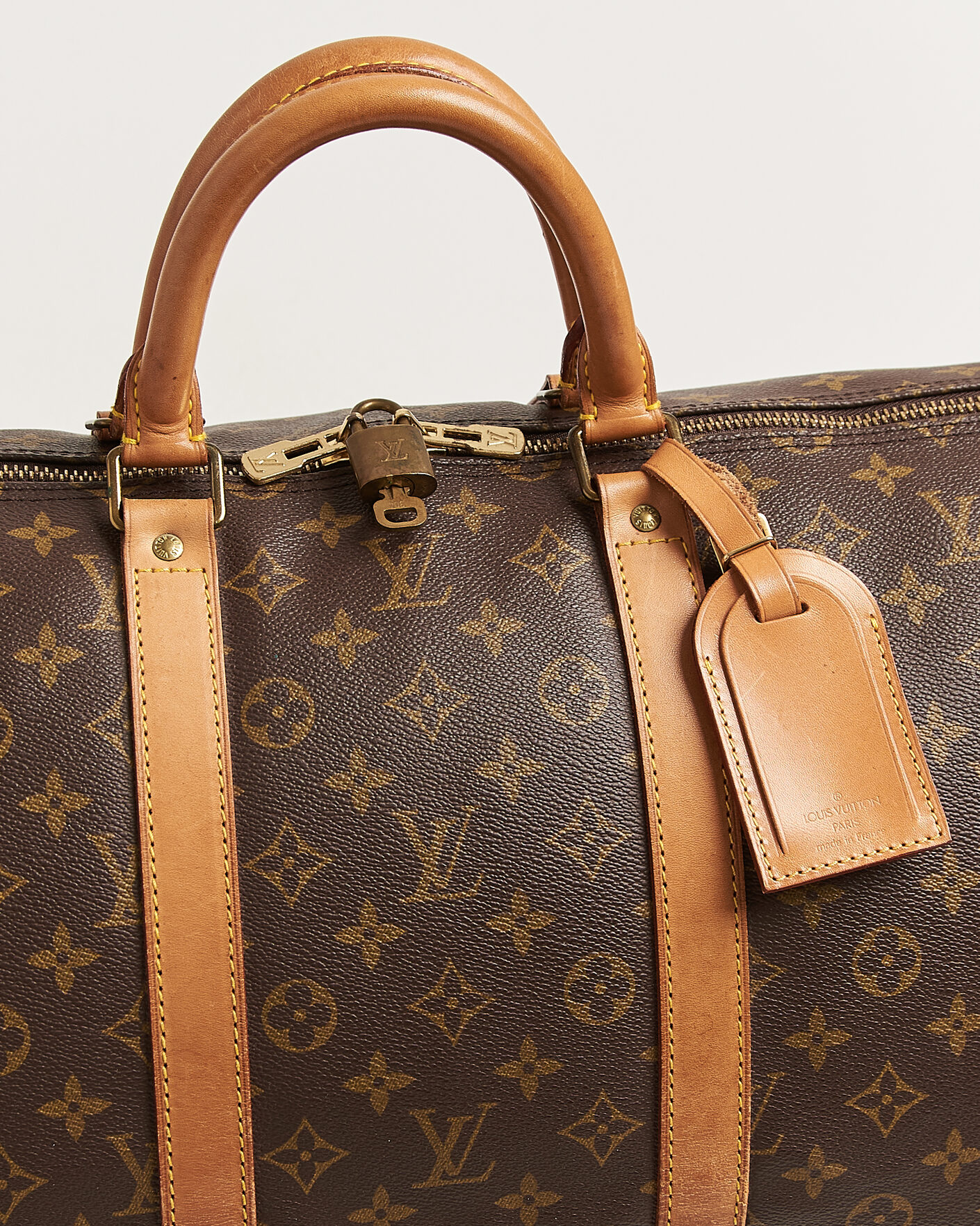 Heren | Pre-Owned & Vintage Bags | Louis Vuitton Pre-Owned | Keepall Bandouliére 55 Monogram