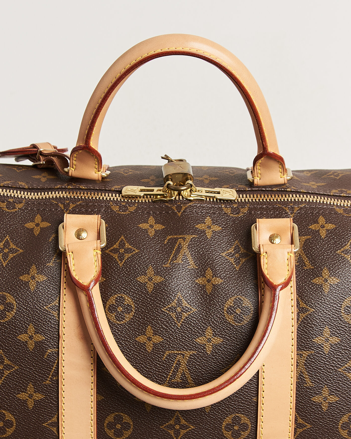 Heren | Pre-Owned & Vintage Bags | Louis Vuitton Pre-Owned | Keepall Bandouliére 55 Monogram