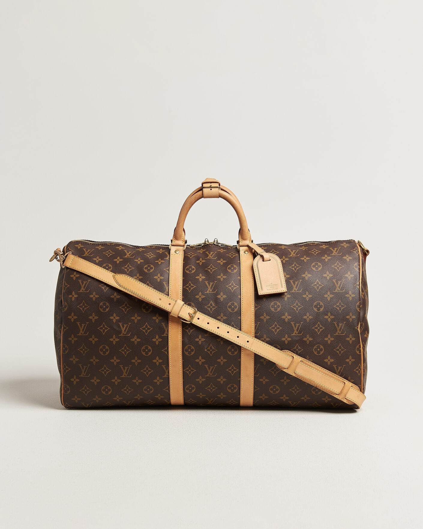 Heren | Pre-Owned & Vintage Bags | Louis Vuitton Pre-Owned | Keepall Bandouliére 55 Monogram