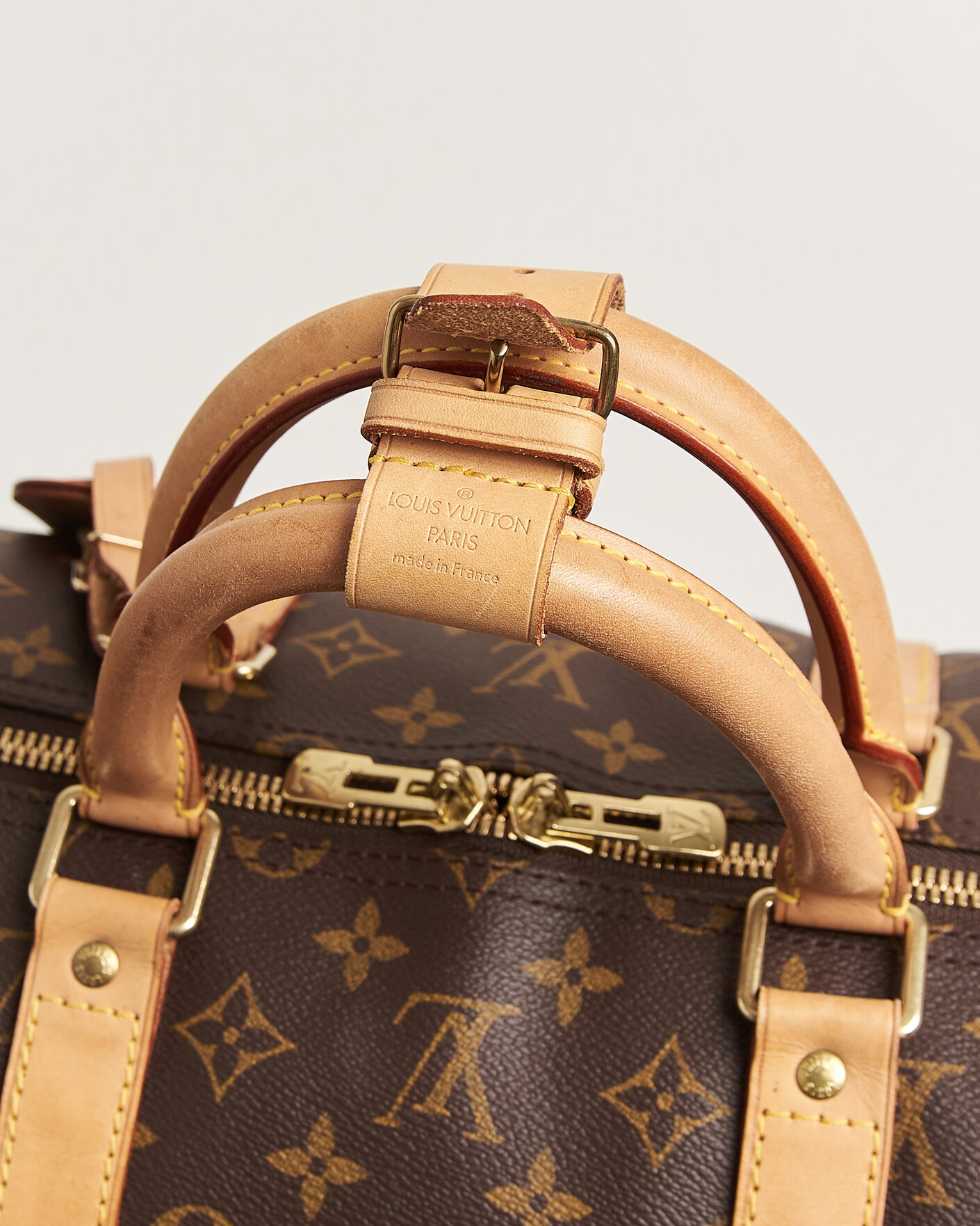 Heren | Pre-Owned & Vintage Bags | Louis Vuitton Pre-Owned | Keepall Bandouliére 55 Monogram