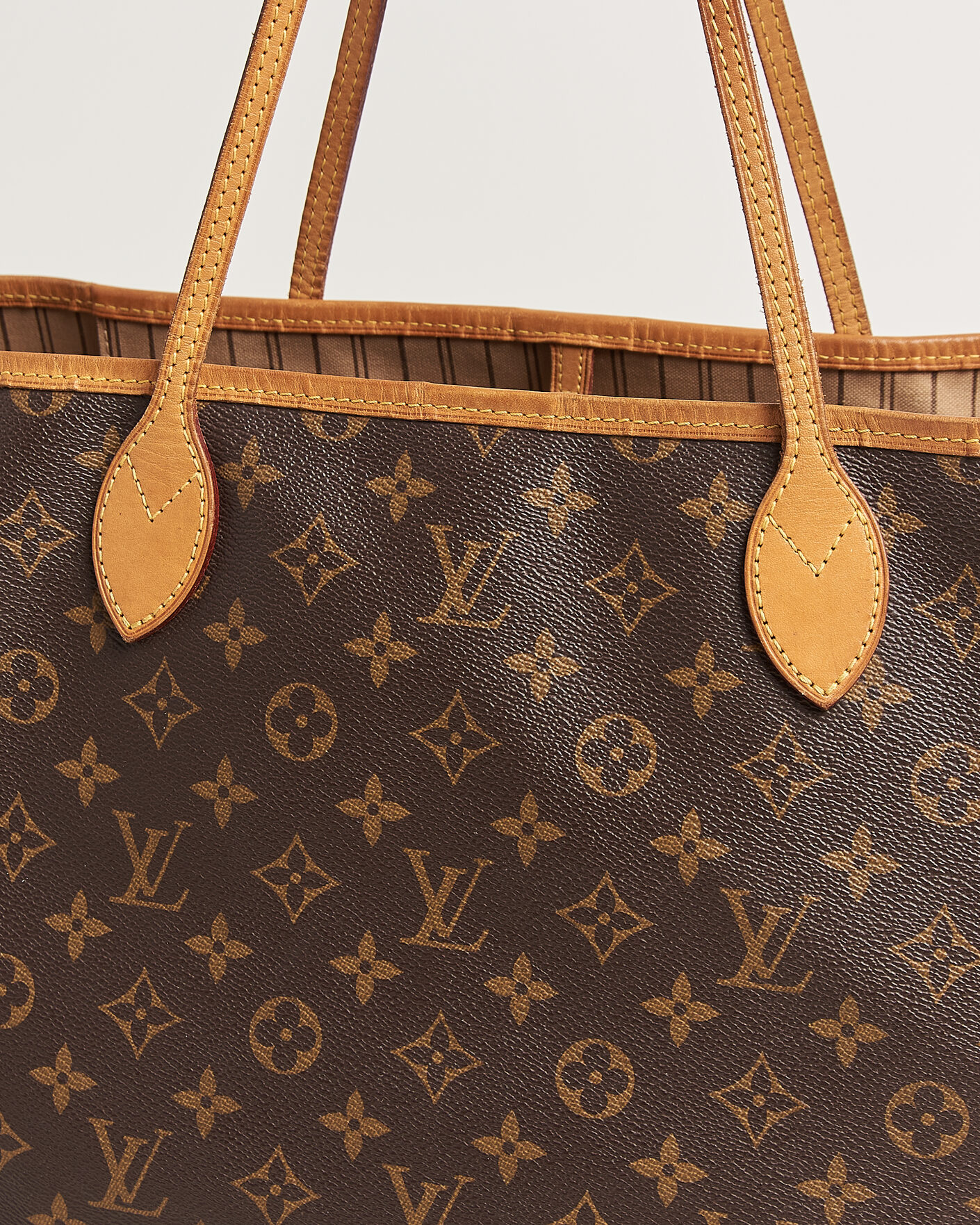 Heren | Pre-Owned & Vintage Bags | Louis Vuitton Pre-Owned | Neverfull GM Monogram