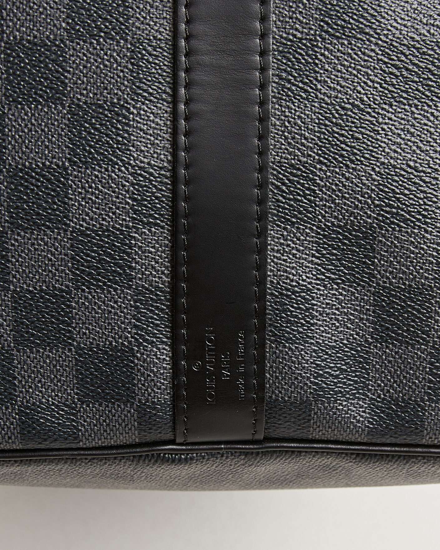 Heren | Pre-Owned & Vintage Bags | Louis Vuitton Pre-Owned | Keepall Bandouliére 55 Damier Graphite