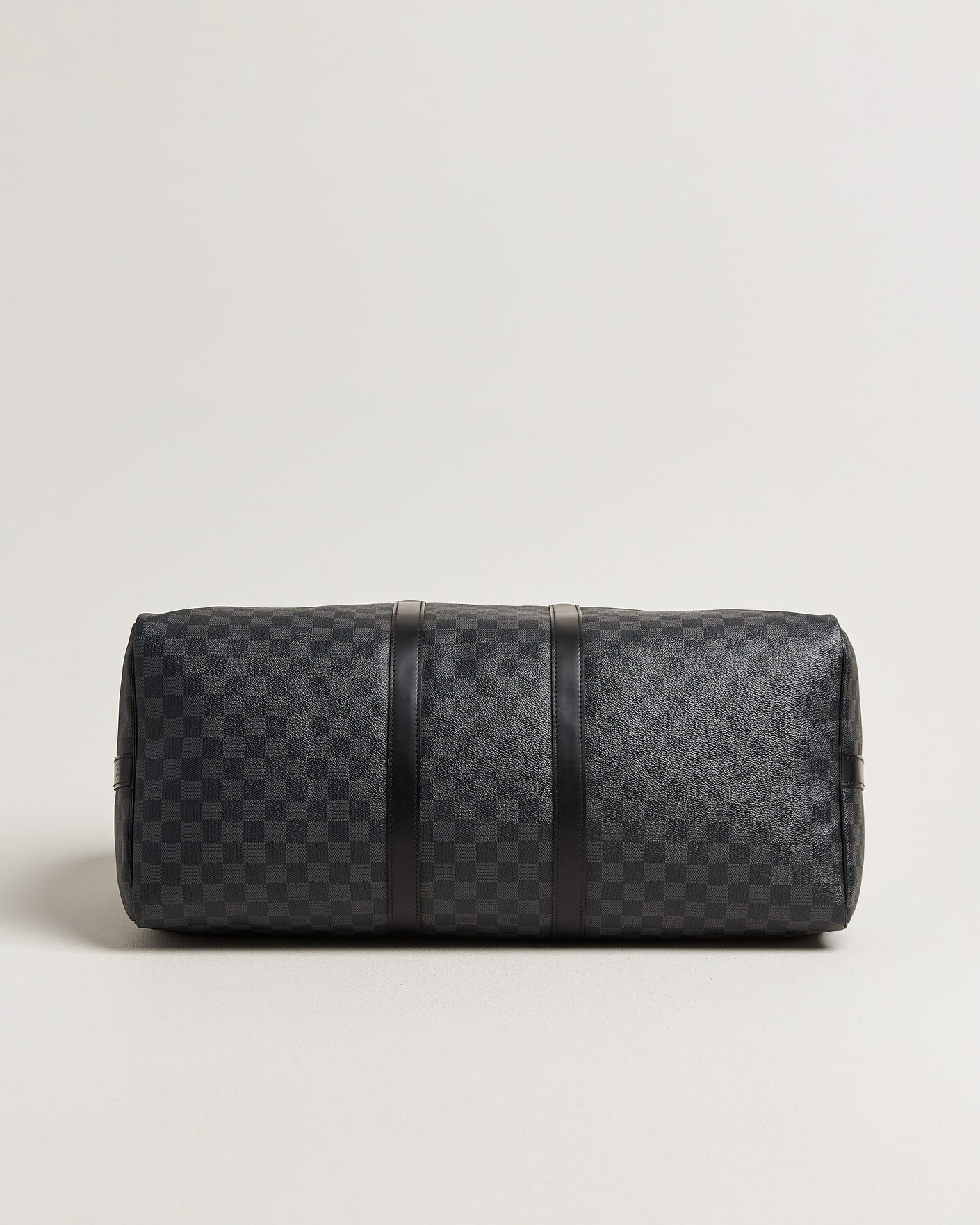 Heren | Pre-Owned & Vintage Bags | Louis Vuitton Pre-Owned | Keepall Bandouliére 55 Damier Graphite