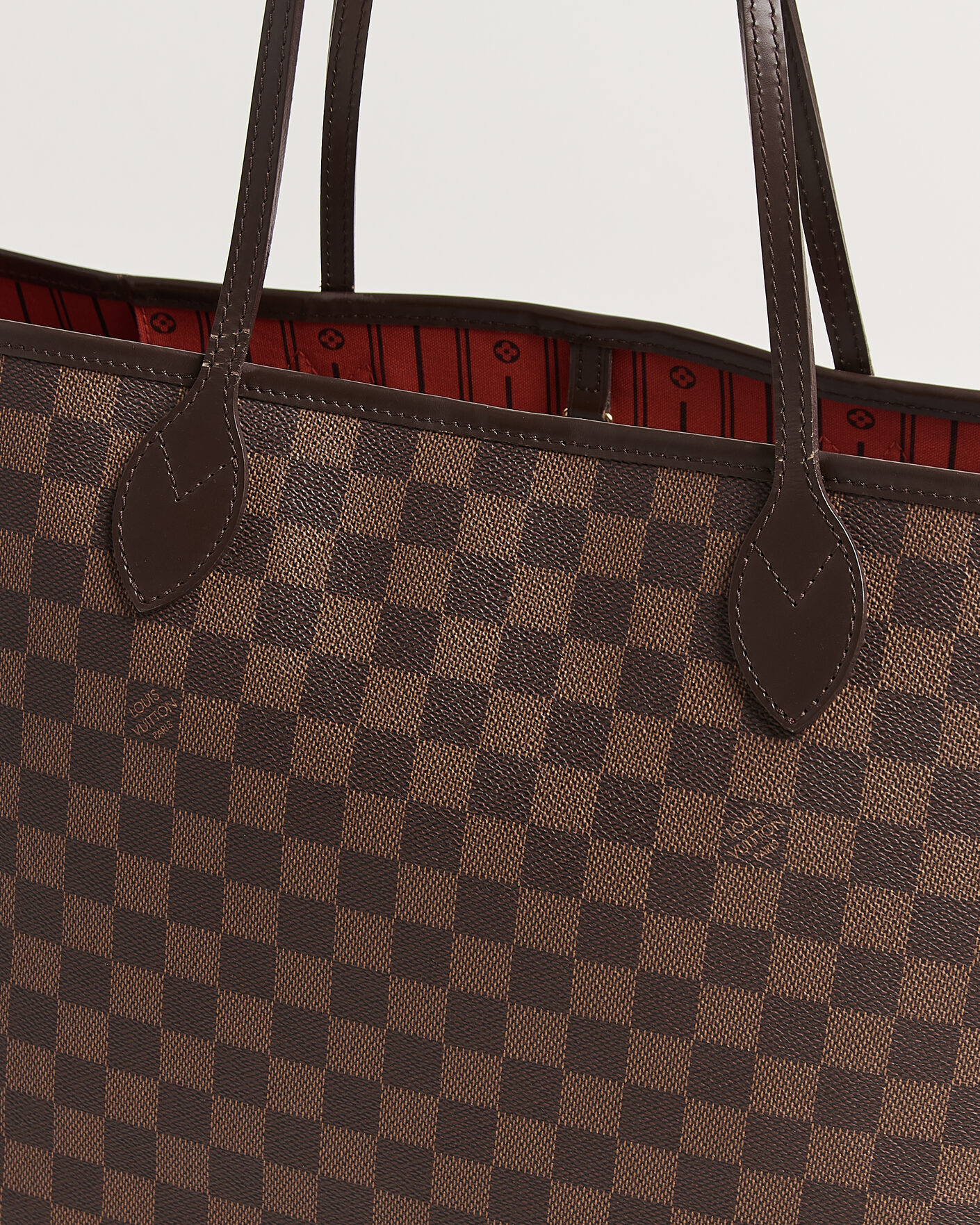 Heren | Pre-Owned & Vintage Bags | Louis Vuitton Pre-Owned | Neverfull GM Damier Ebene