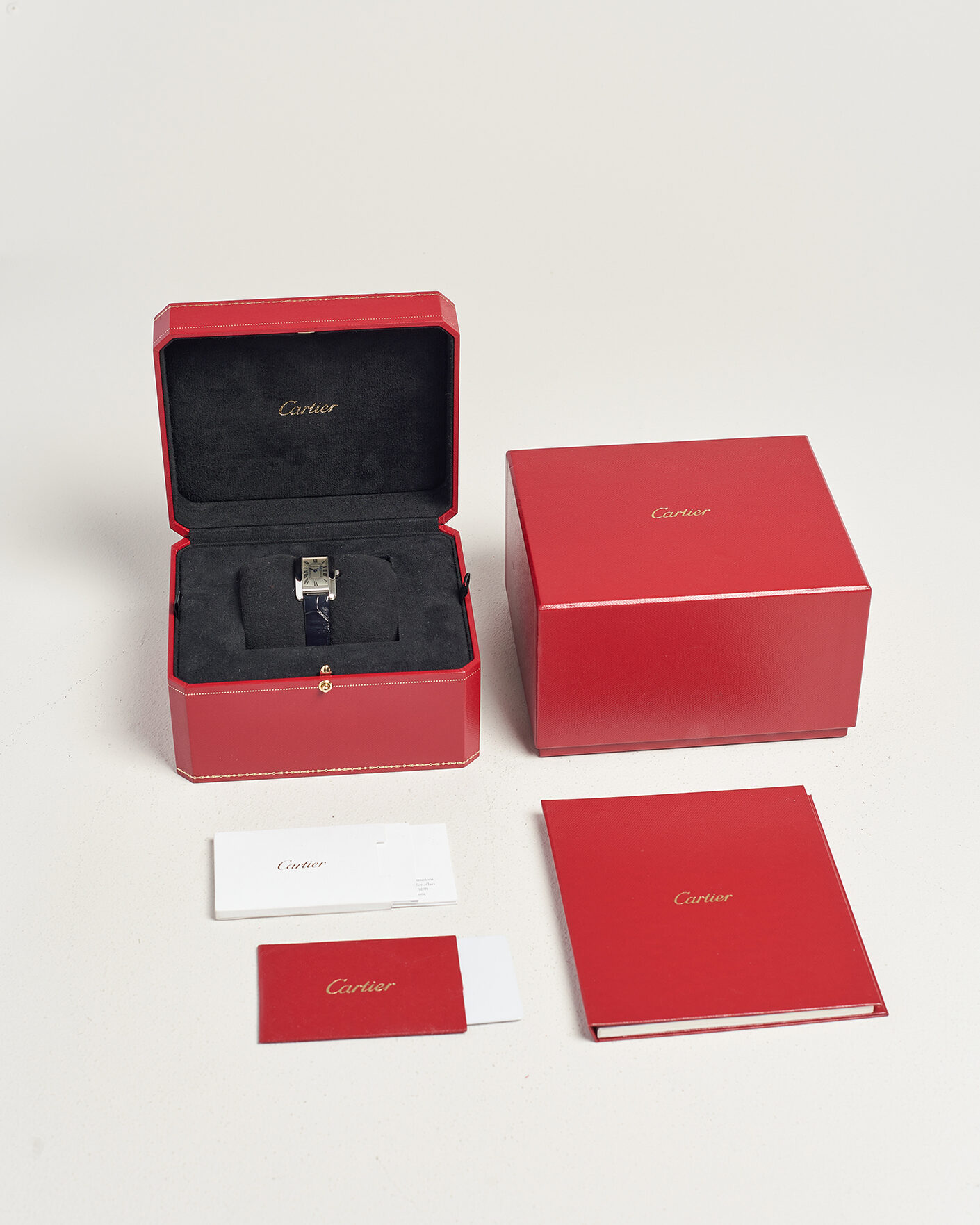 Heren | Pre-Owned & Vintage Watches | Cartier Pre-Owned | Tank Americaine