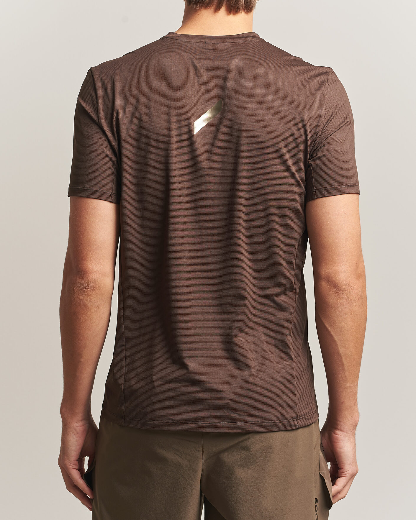 Heren | T-shirts | SOAR Running | Eco Tech T-Shirt Brown