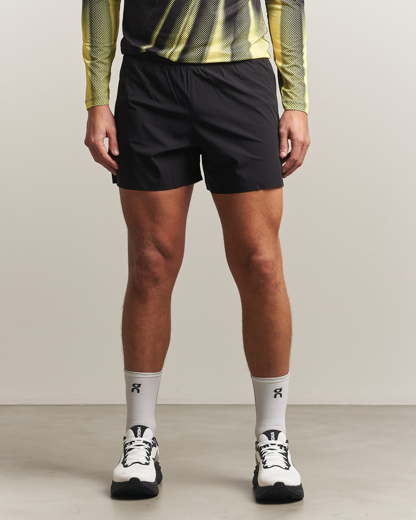 Heren | Korte broek | SOAR Running | Run Shorts Black