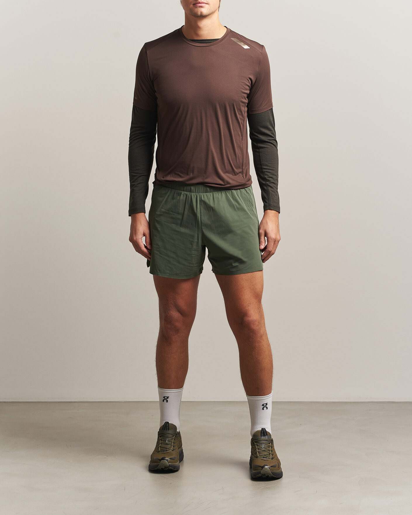 Heren | Korte broek | SOAR Running | Run Shorts Green