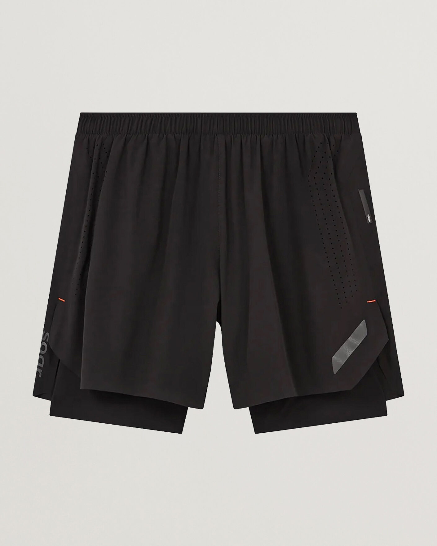 Heren | Korte broek | SOAR Running | Dual Run Shorts Black