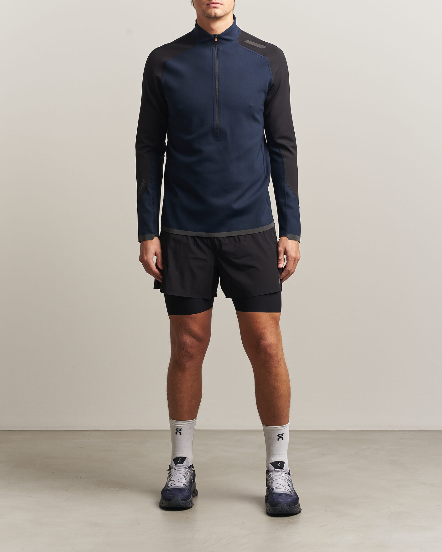Heren | Korte broek | SOAR Running | Dual Run Shorts Black