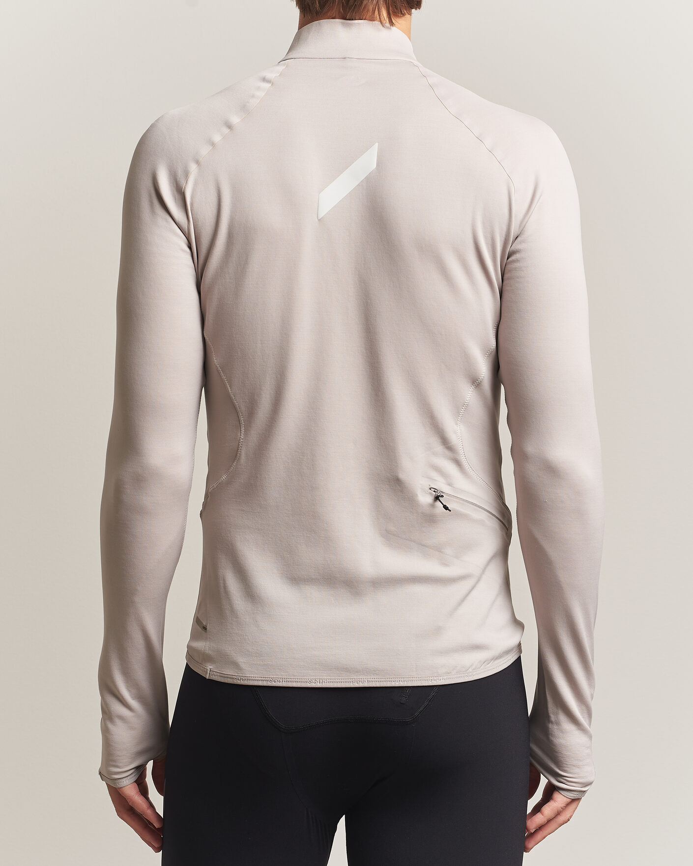 Heren | Truien | SOAR Running | Wool Tech Top Opal Grey