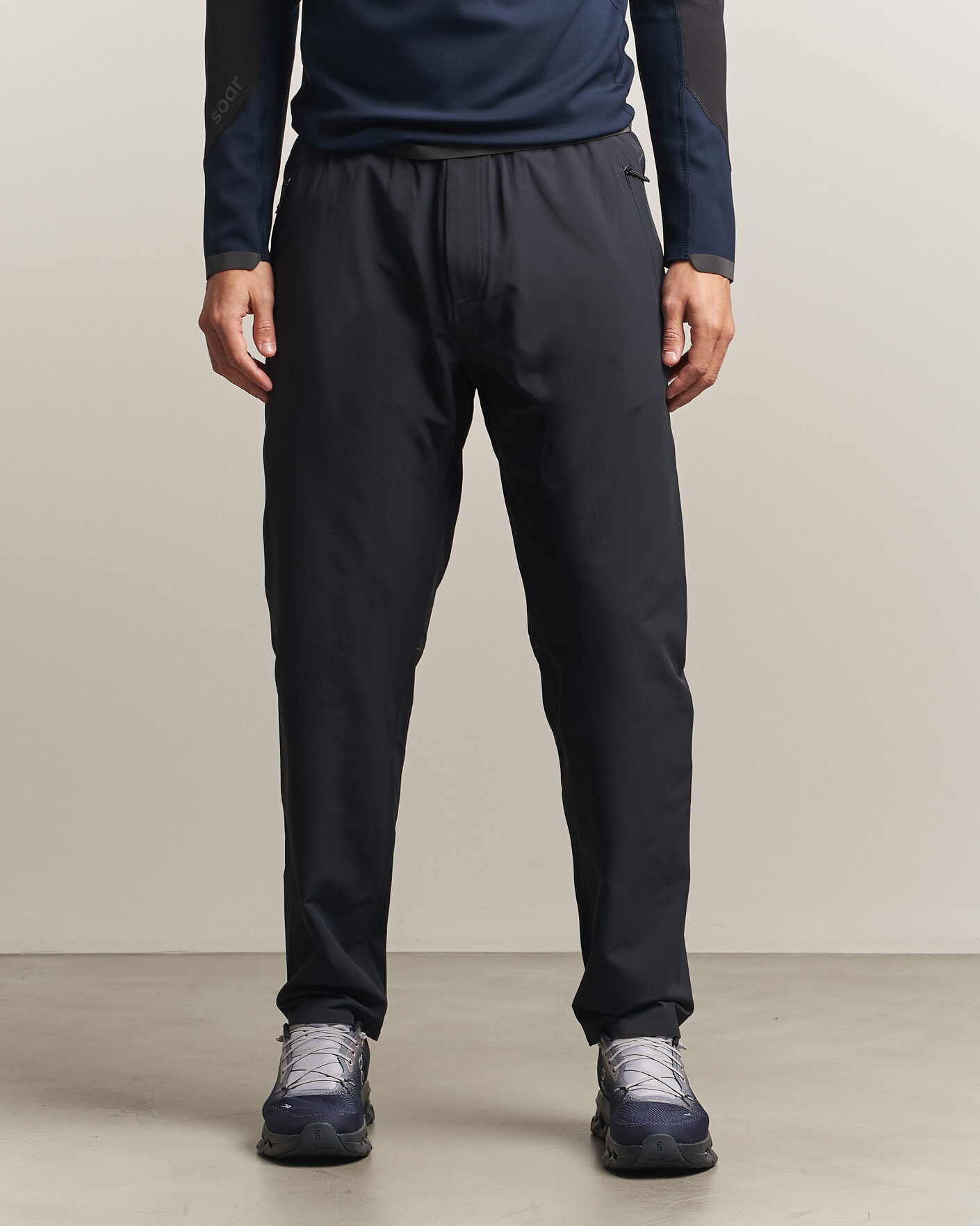 Heren | Broeken | SOAR Running | Run Trousers Black