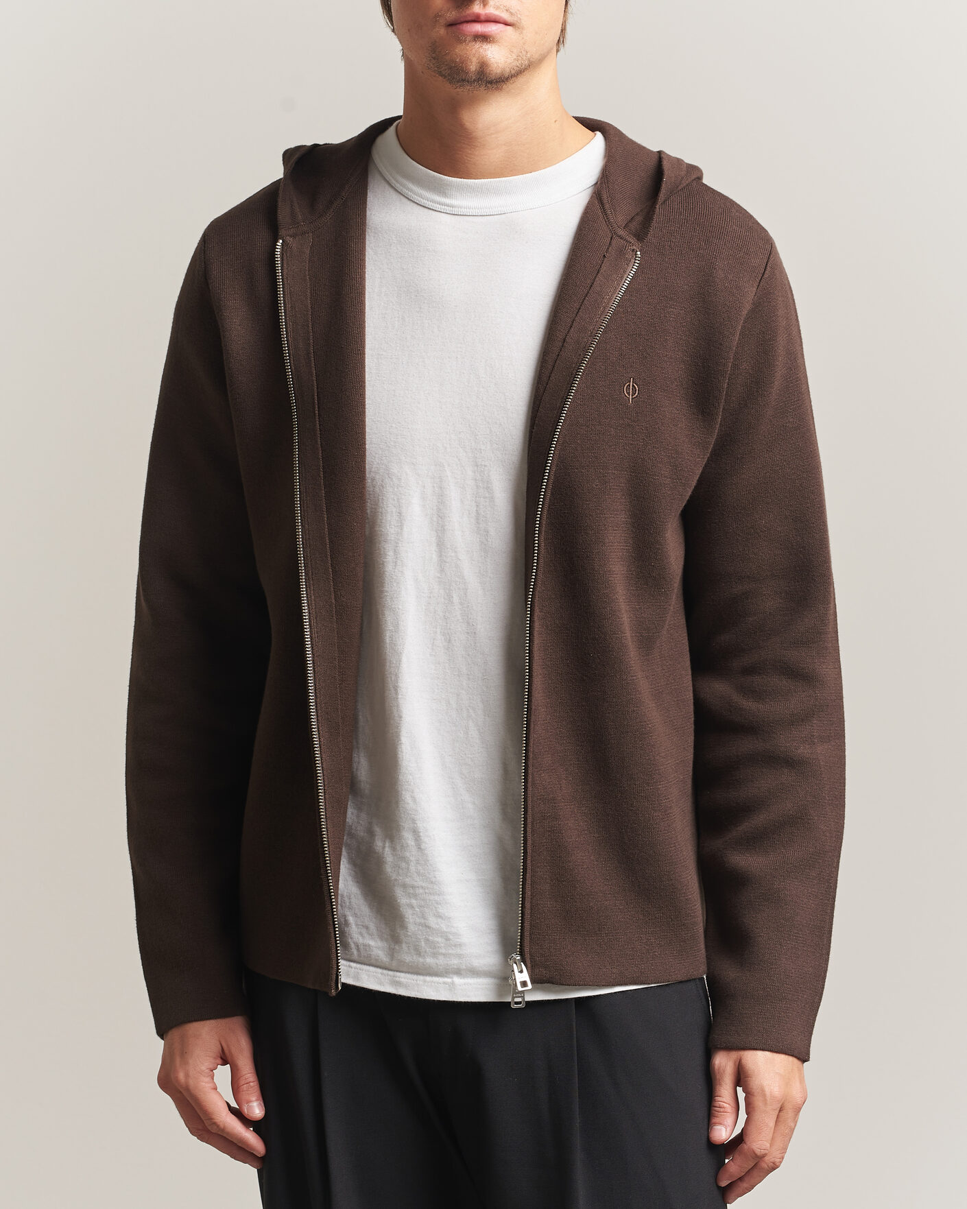 Heren | Truien | Samsøe Samsøe | Niklas Full Zip Hoodie Delicioso