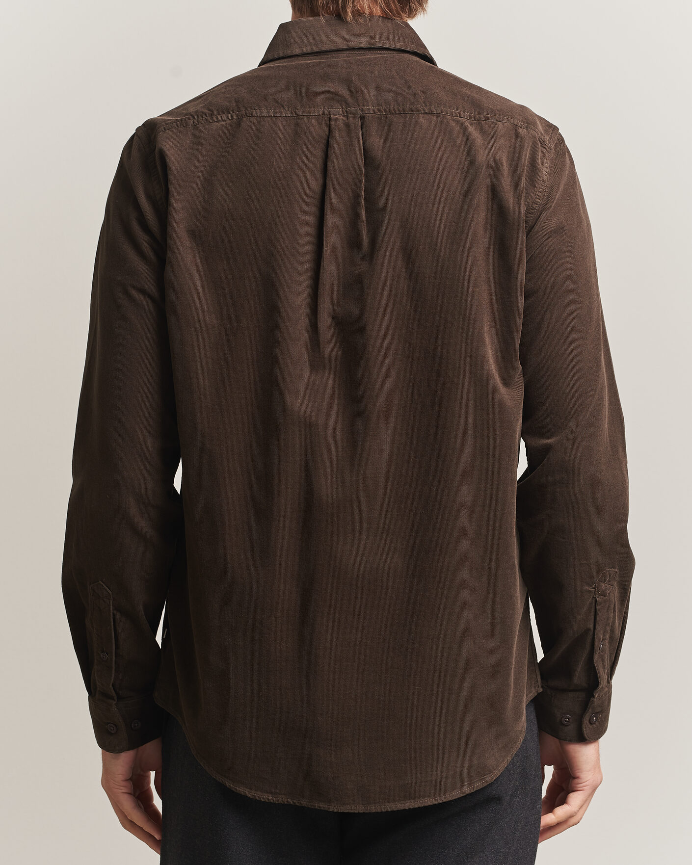 Heren | Overhemden | Samsøe Samsøe | Liam Baby Cord Checked Shirt Delicioso