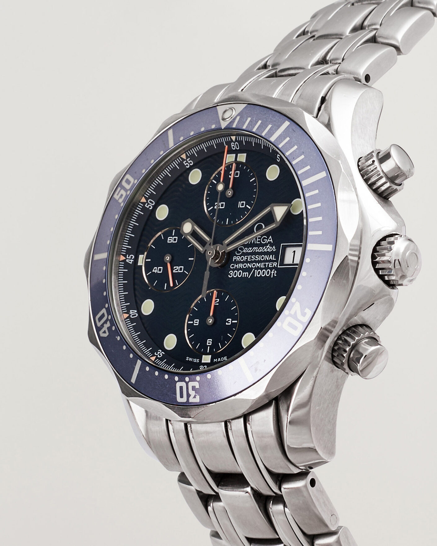 Heren | Pre-Owned & Vintage Watches | Omega Pre-Owned | Seamaster 300M Chrono