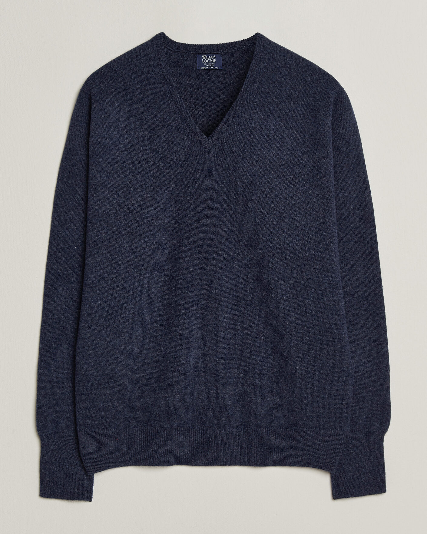 Heren | Truien | William Lockie | Rob Lambswool V-Neck Astra