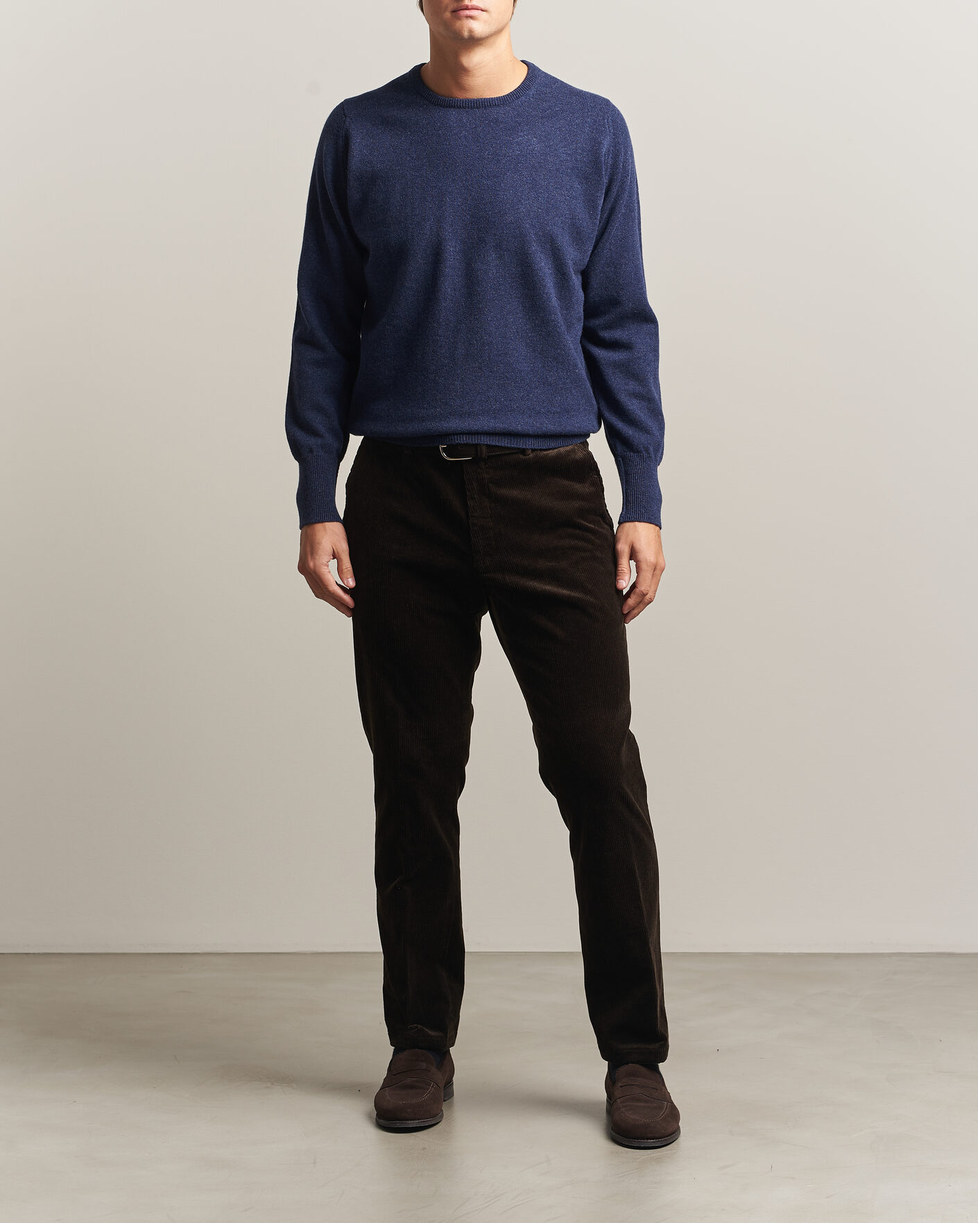 Heren | Truien | William Lockie | Rob Lambswool Crewneck Astra