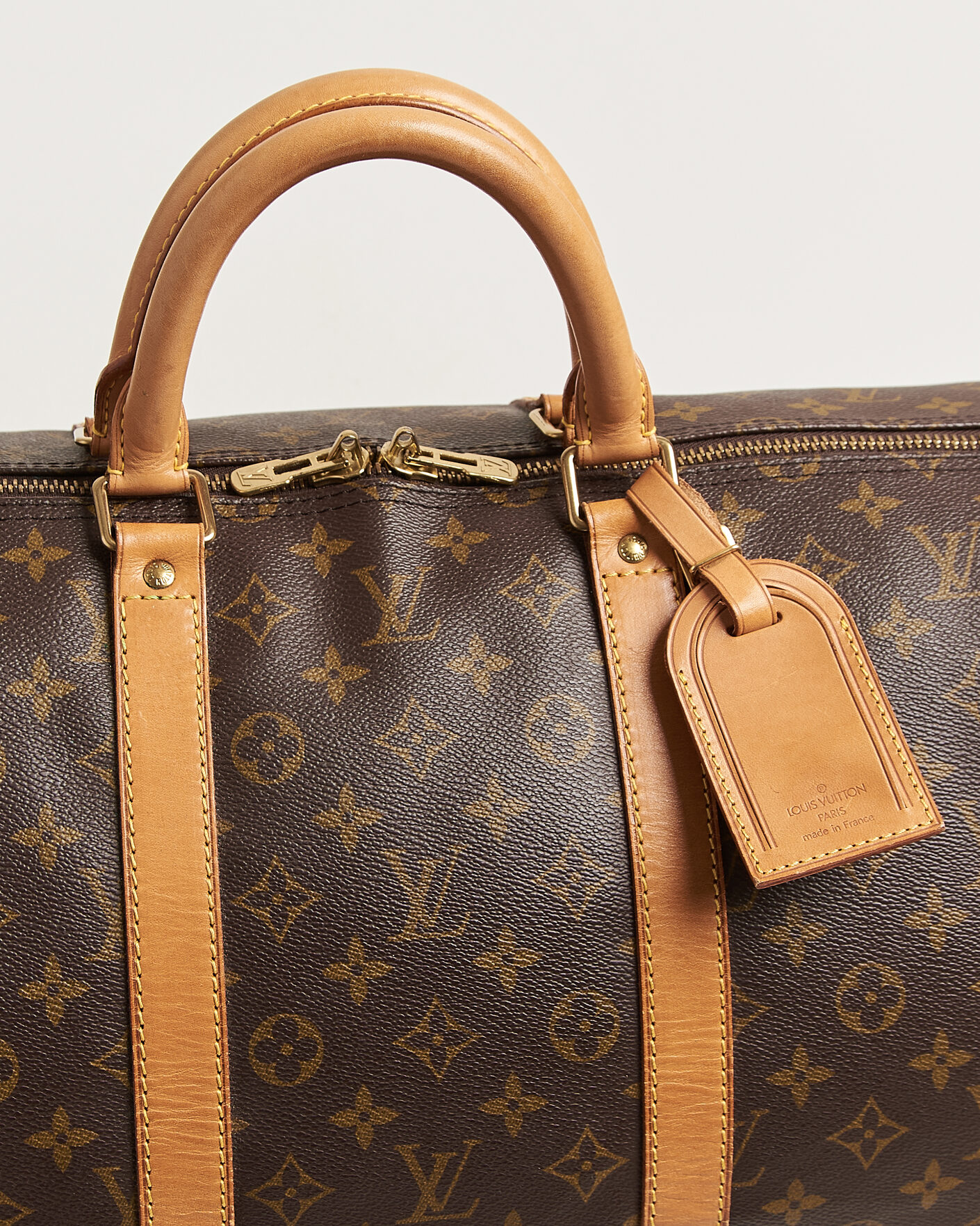 Heren | Pre-Owned & Vintage Bags | Louis Vuitton Pre-Owned | Keepall 55 Bandoulière Monogram