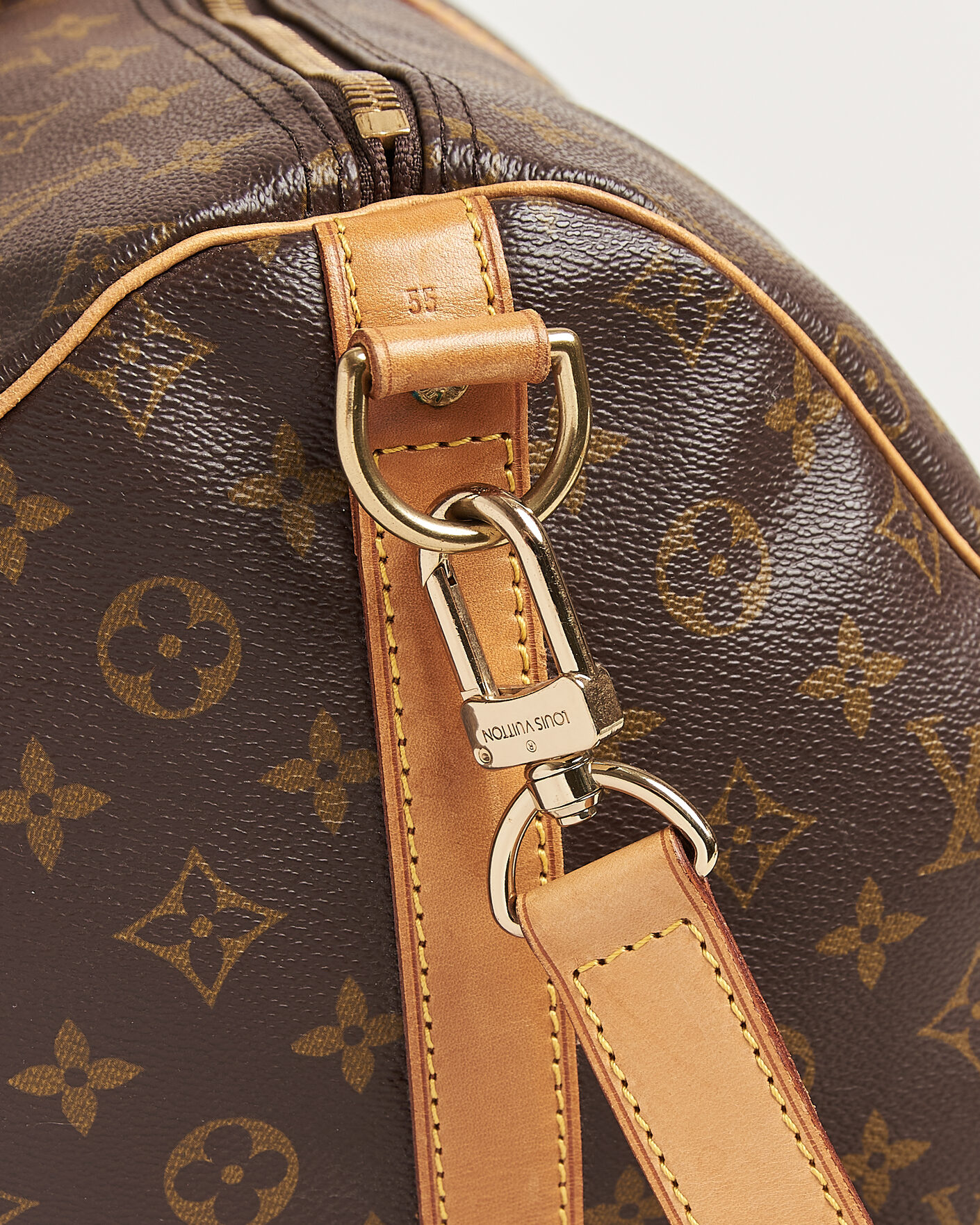 Heren | Pre-Owned & Vintage Bags | Louis Vuitton Pre-Owned | Keepall 55 Bandoulière Monogram