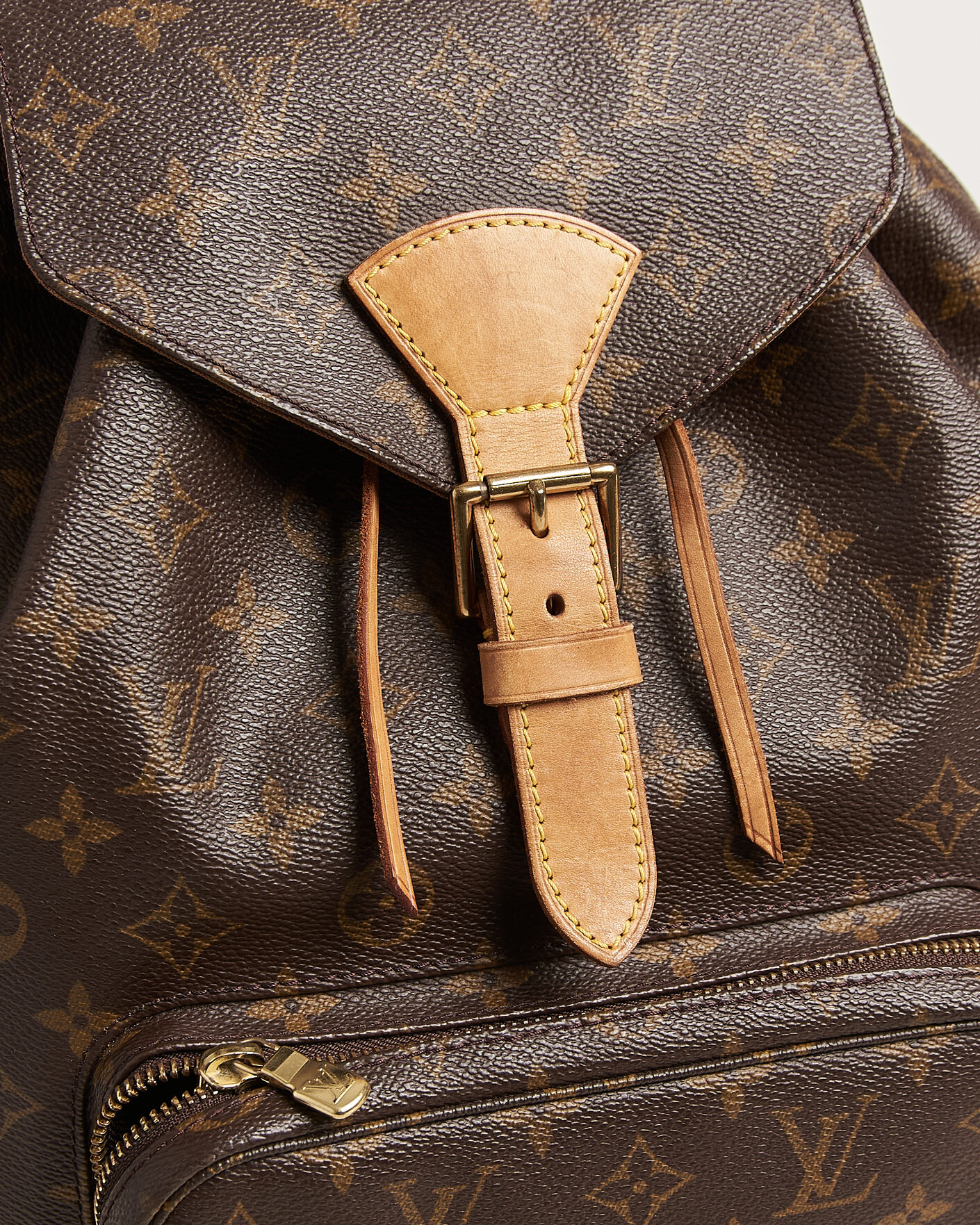 Heren | Pre-Owned & Vintage Bags | Louis Vuitton Pre-Owned | Montsouris GM Backpack Monogram