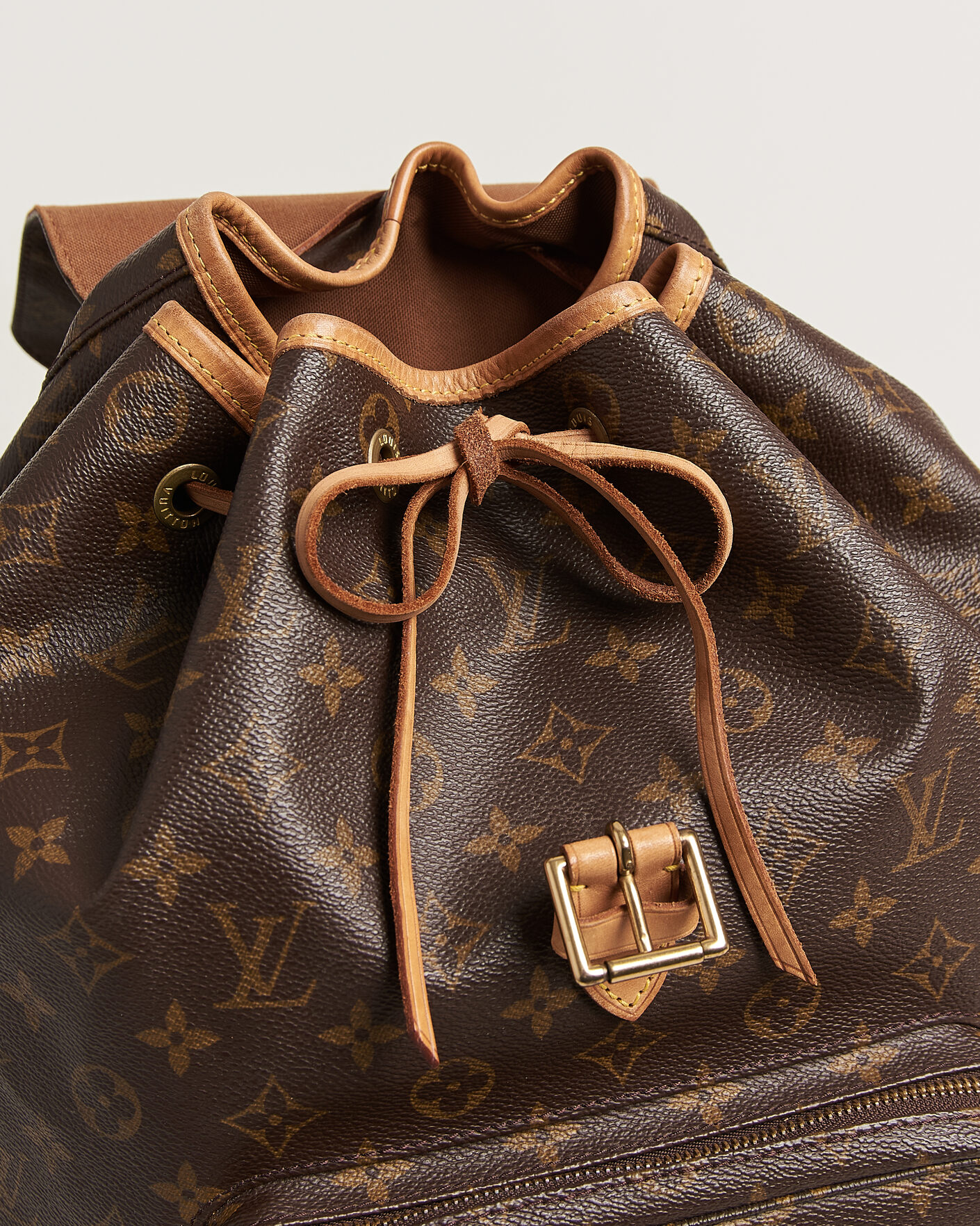 Heren | Pre-Owned & Vintage Bags | Louis Vuitton Pre-Owned | Montsouris GM Backpack Monogram