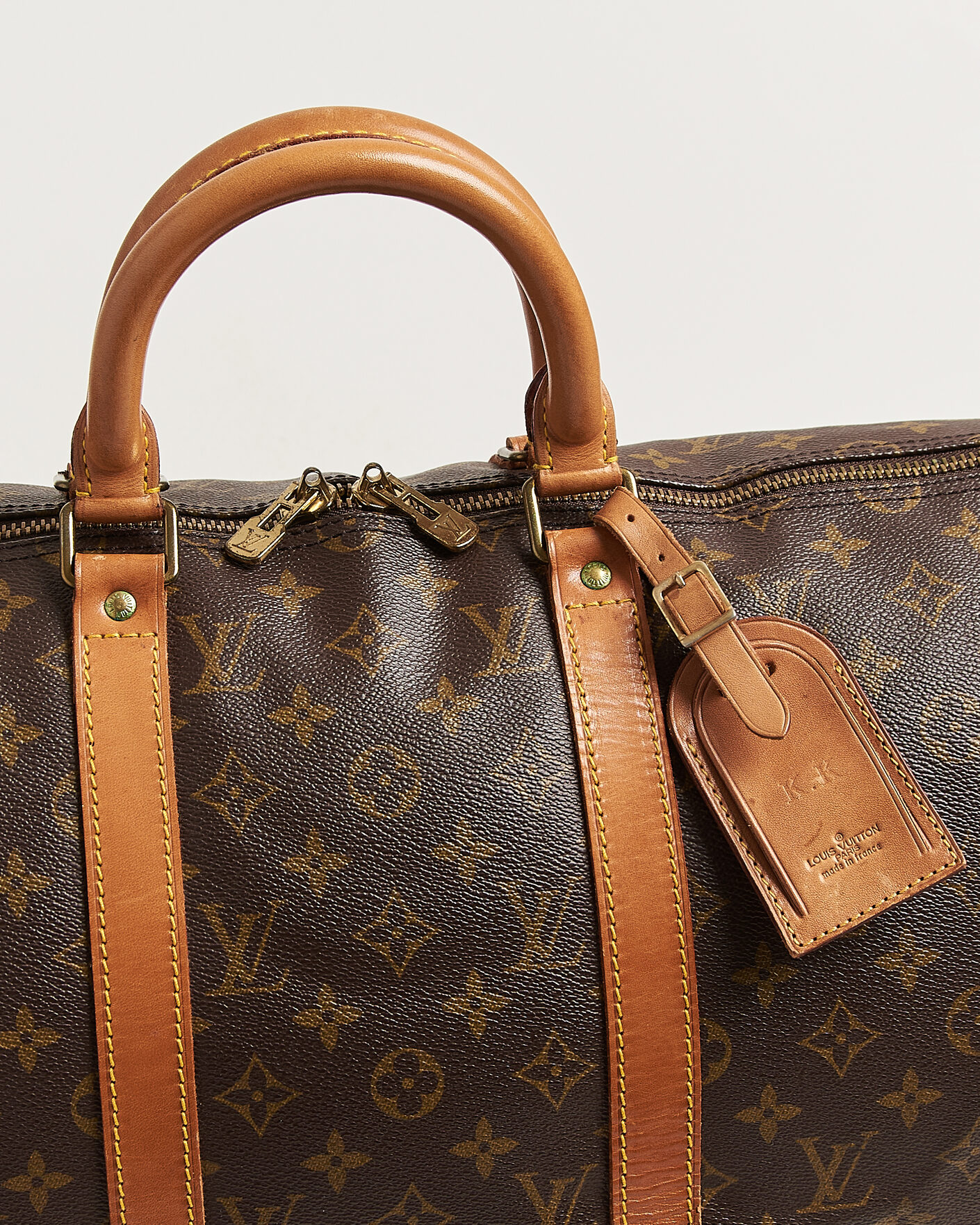 Heren | Pre-Owned & Vintage Bags | Louis Vuitton Pre-Owned | Keepall 50 Bandoulière Monogram