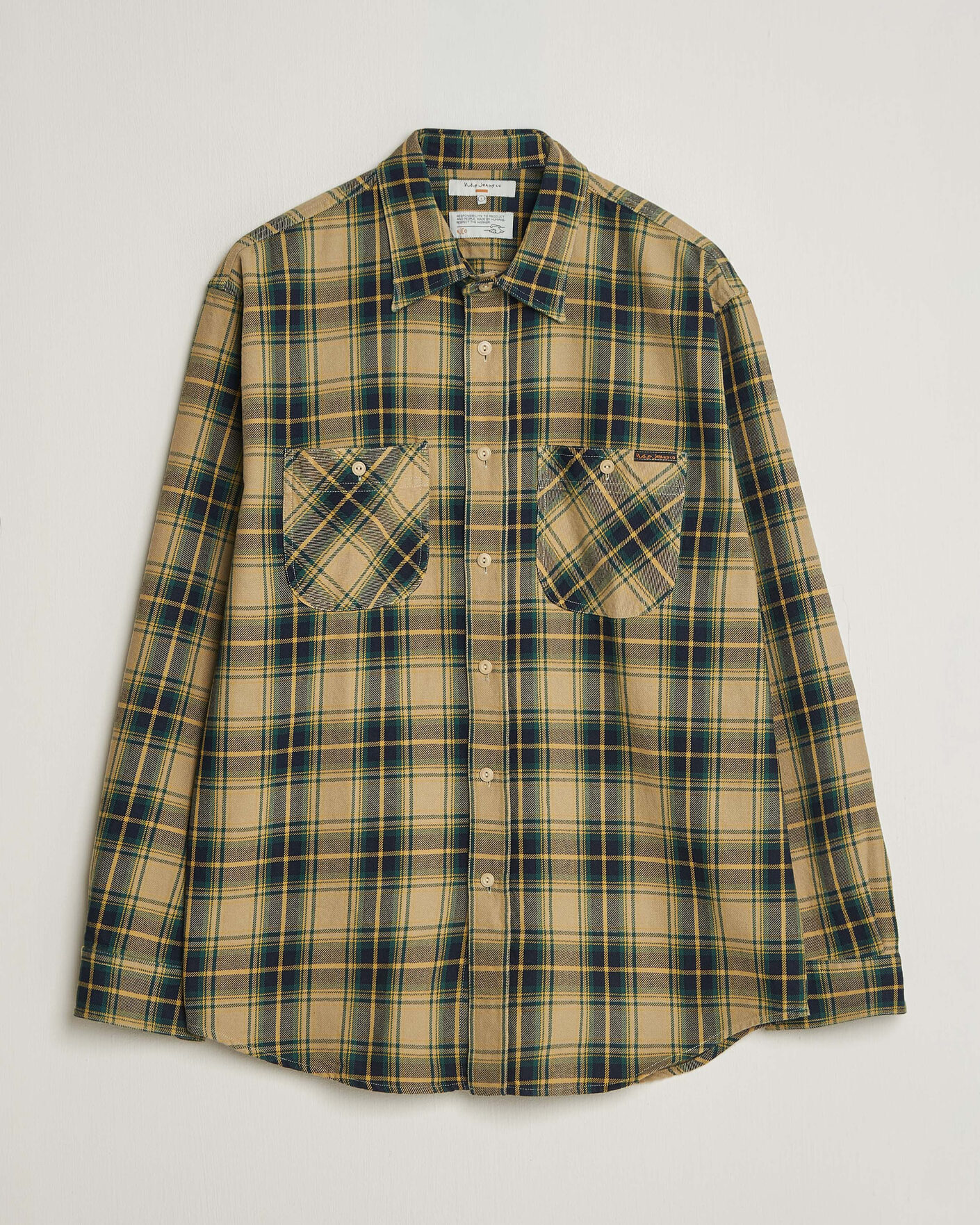 Heren | Overhemden | Nudie Jeans | Julian Checked Worker Shirt Multi